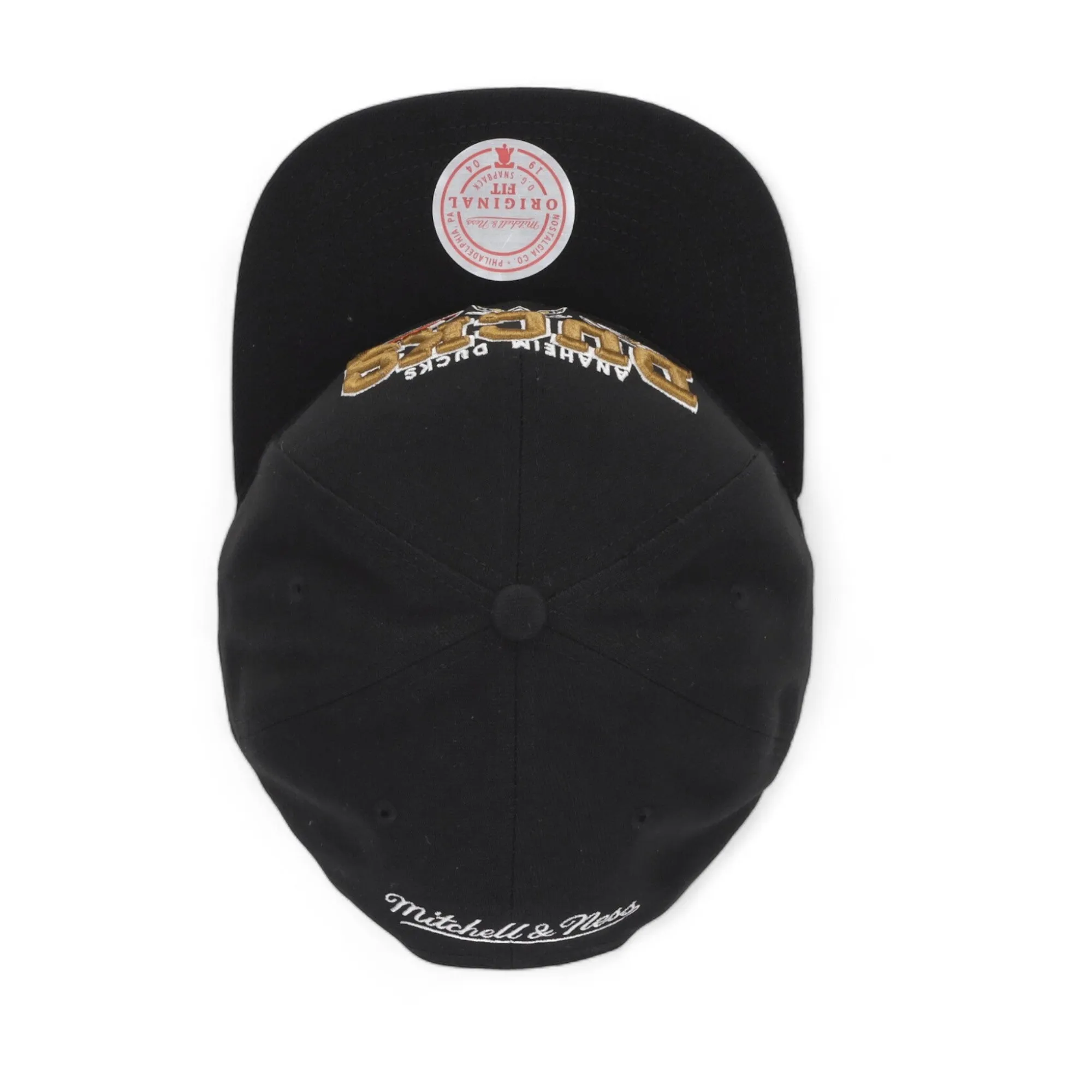 Mitchell & Ness Men's NHL Champ Stack Snapback Ducks Snapback Caps sold by Zulily product image thumbnail 4