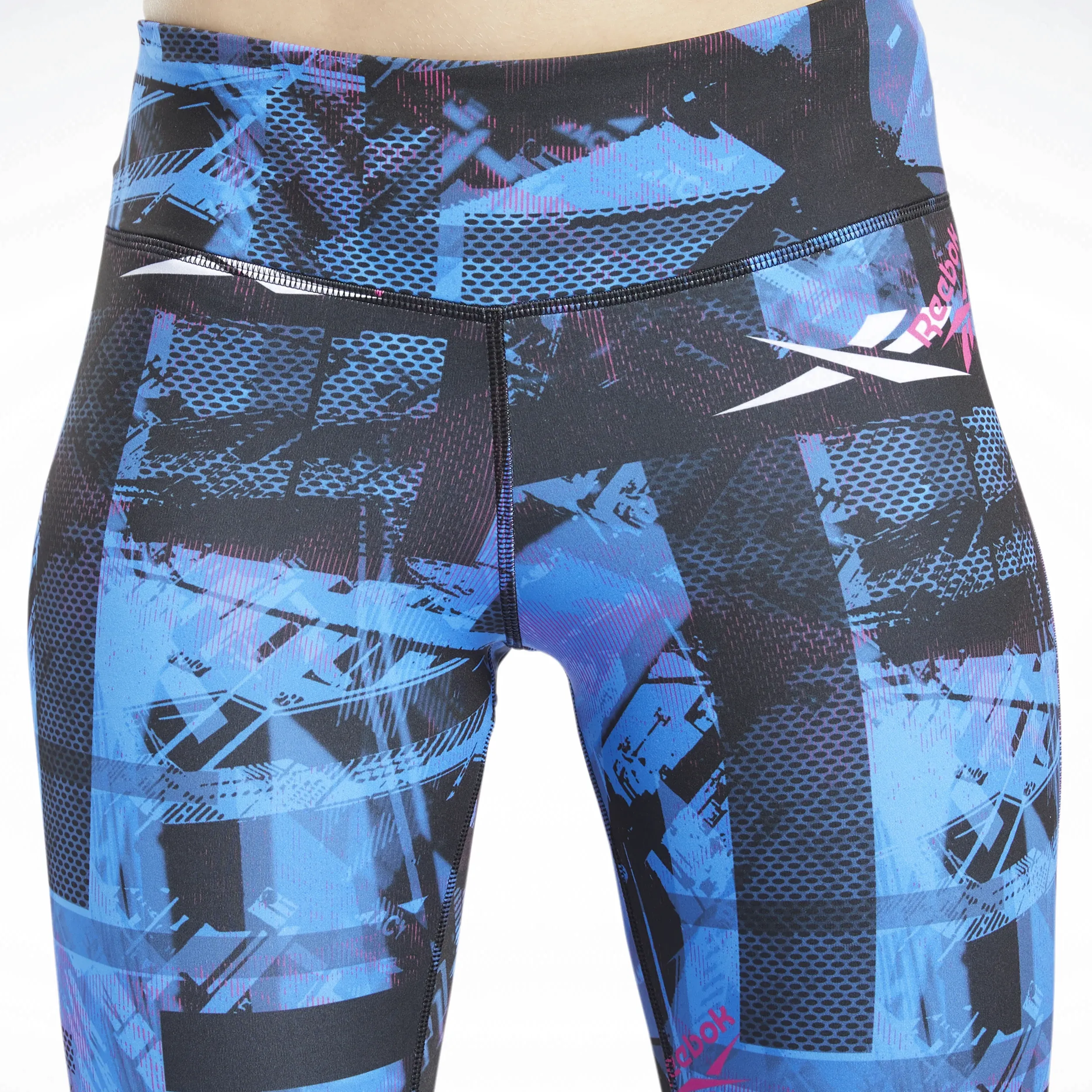 Reebok Women's Workout Ready Myt Aop Tight sold by Zulily product image thumbnail 5