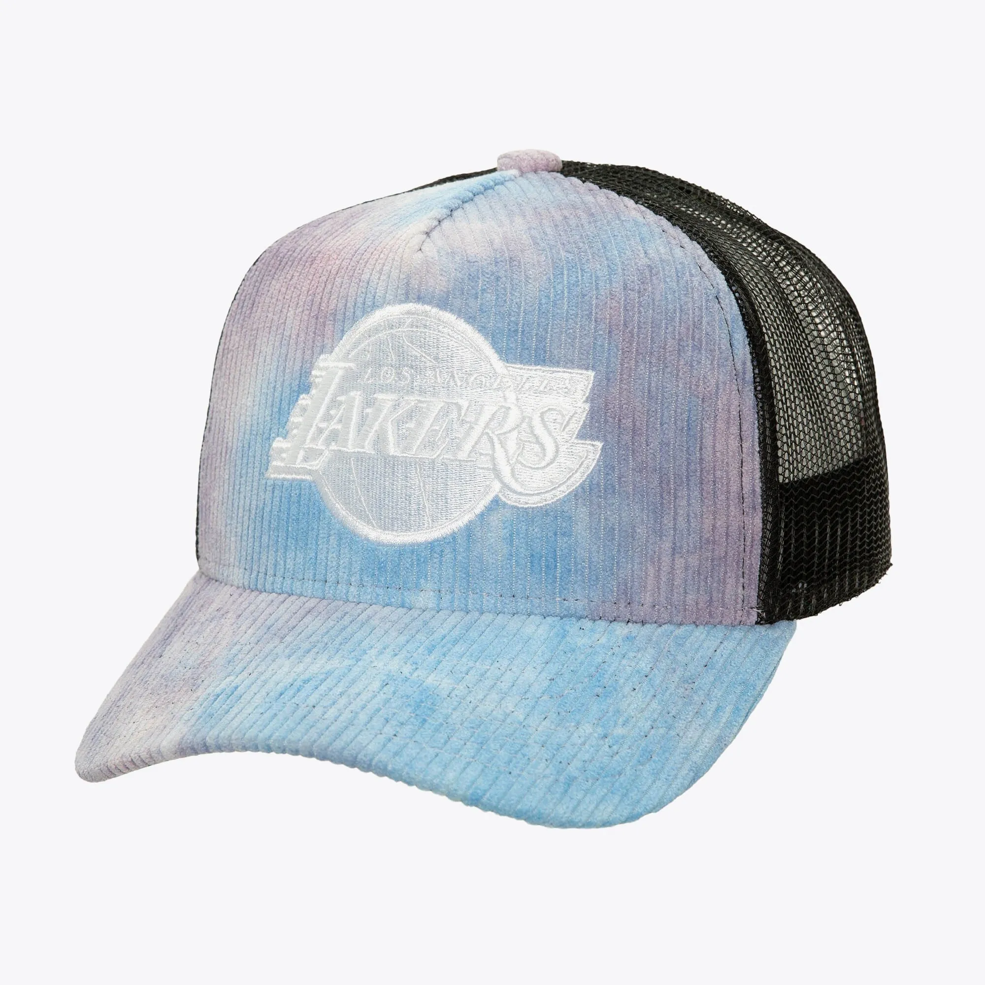 Mitchell & Ness Men's NBA Spring Time Cord Trucker Lakers Hats sold by Zulily