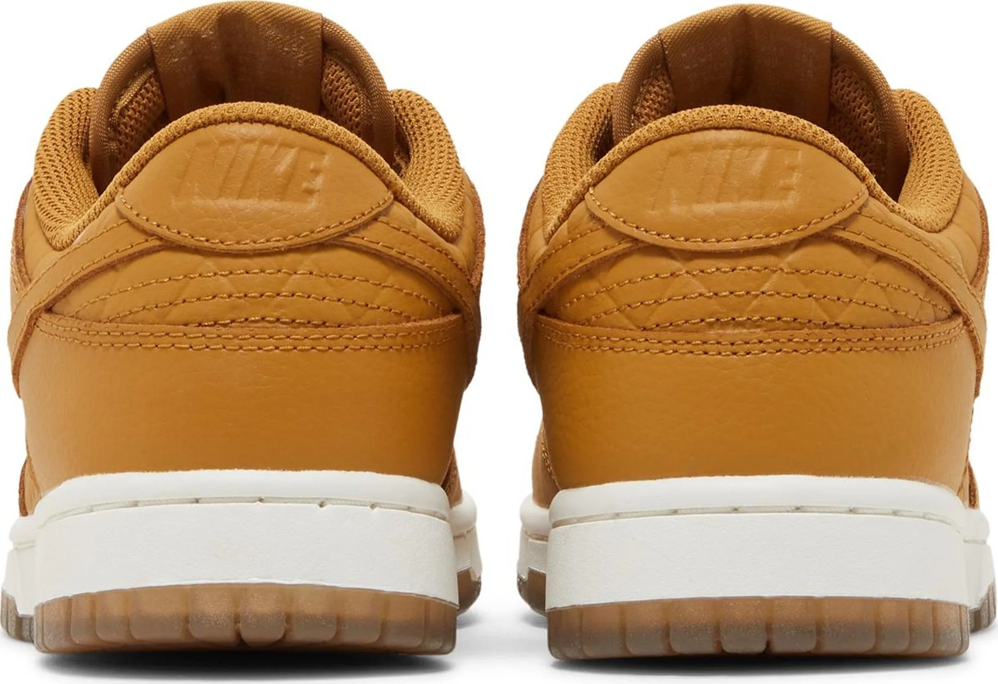 Nike Women's Dunk Low 'Quilted Wheat' Sneakers sold by Zulily product image thumbnail 4
