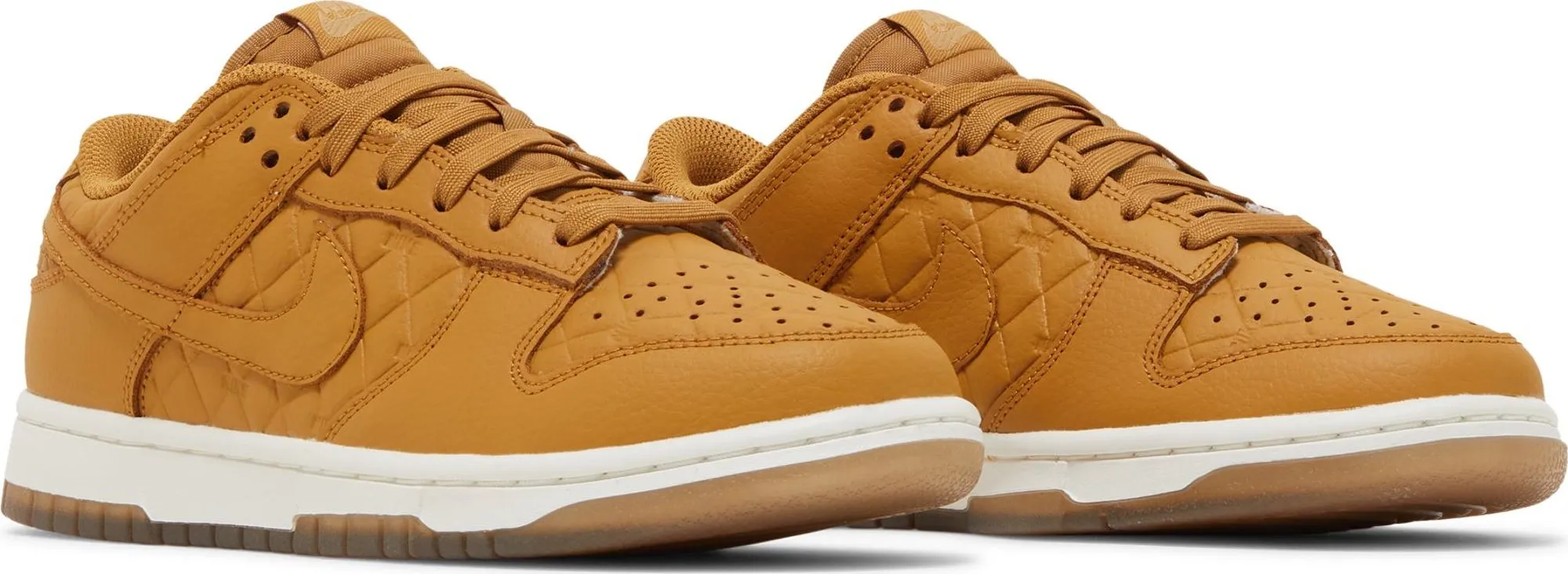 Nike Women's Dunk Low 'Quilted Wheat' Sneakers sold by Zulily product image thumbnail 5