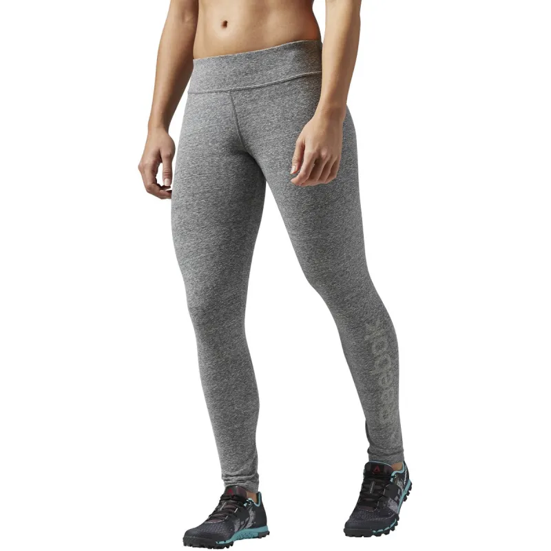 Reebok Women's Elements Big Logo Legging made by Reebok