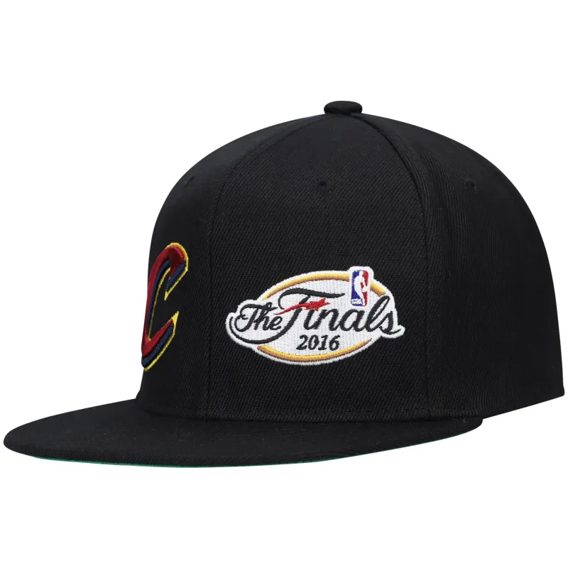 Mitchell & Ness Men's NBA Dual Whammy Snapback Cavaliers Snapback Caps made by Mitchell & Ness