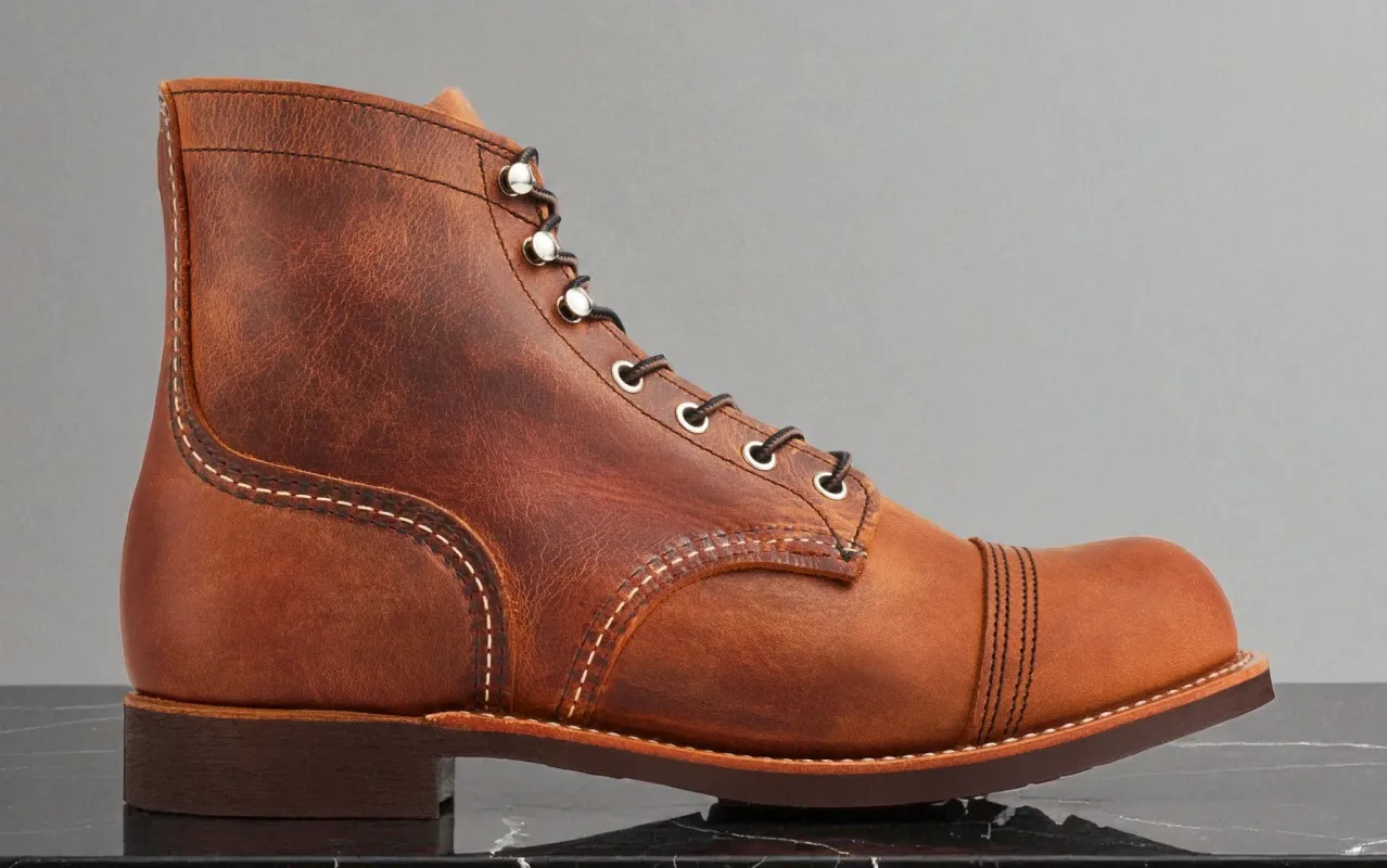 Red Wing Shoes Men's Red Wing Iron Ranger Wide 2E Width Width) sold by Zulily