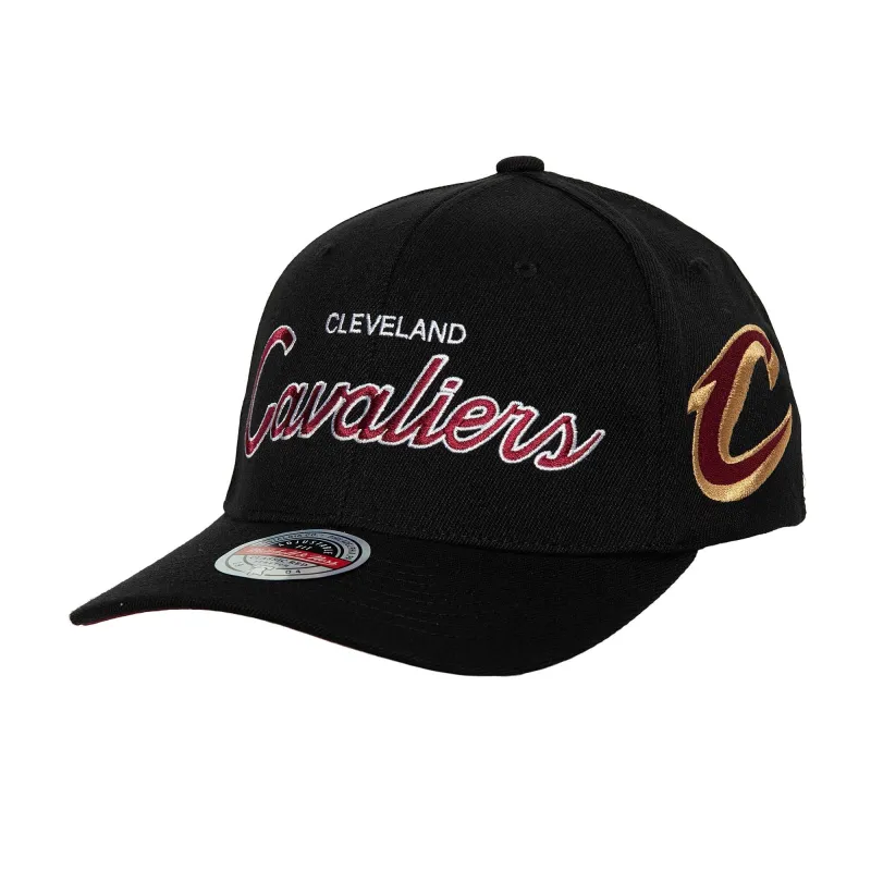 Mitchell & Ness Men's NBA Team Script 2.0 Stretch Snapback Cavaliers made by Mitchell & Ness