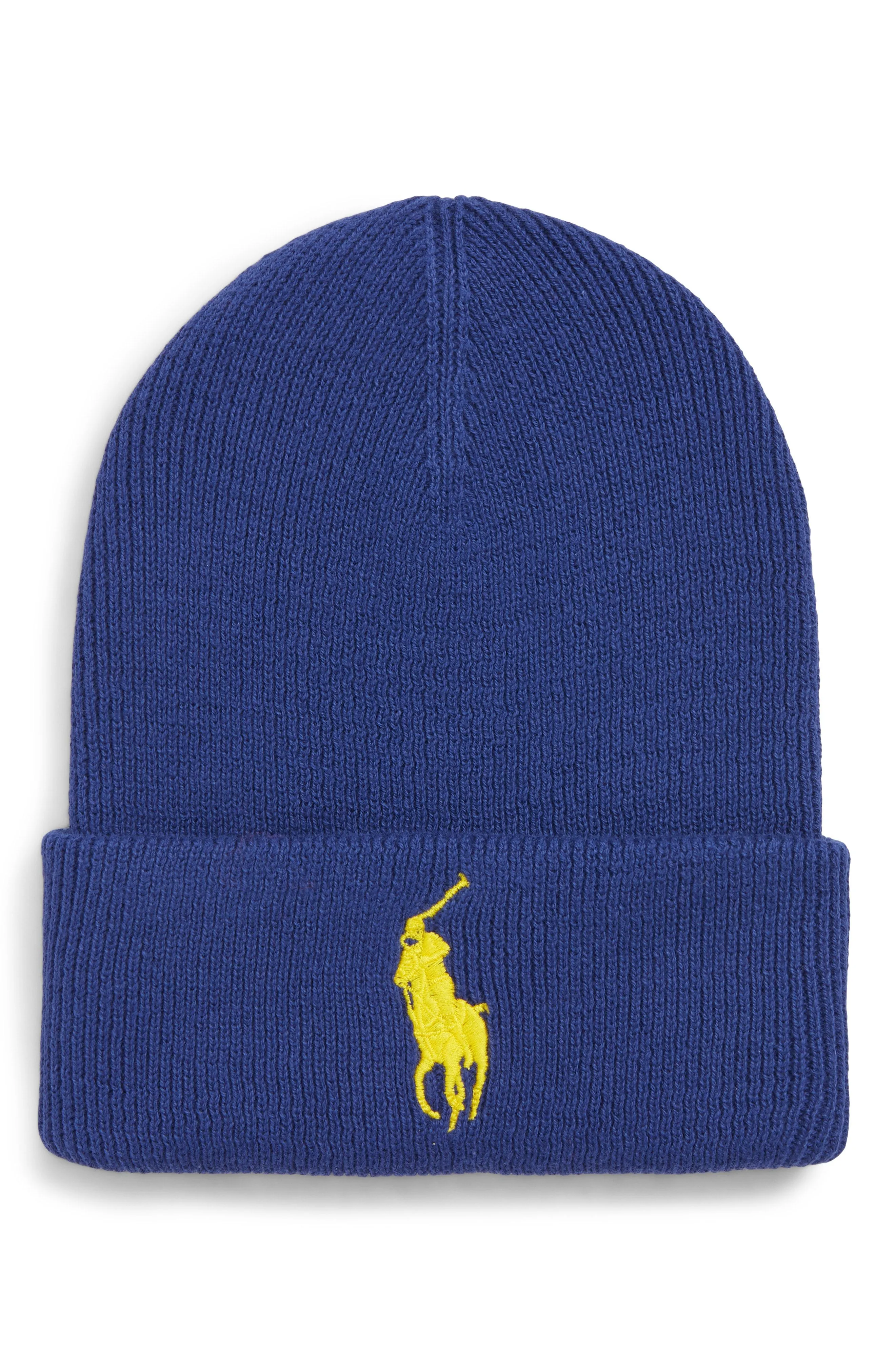 Polo Ralph Lauren Men's Big Pony Cuff Hat Hats sold by Zulily