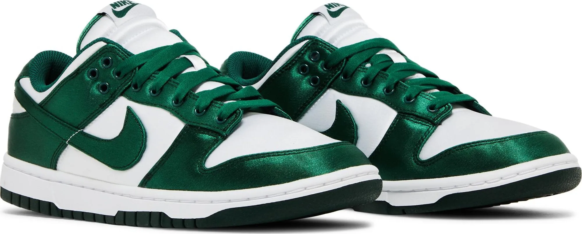Nike Women's Dunk Low 'Michigan State Satin' Sneakers sold by Zulily product image thumbnail 2