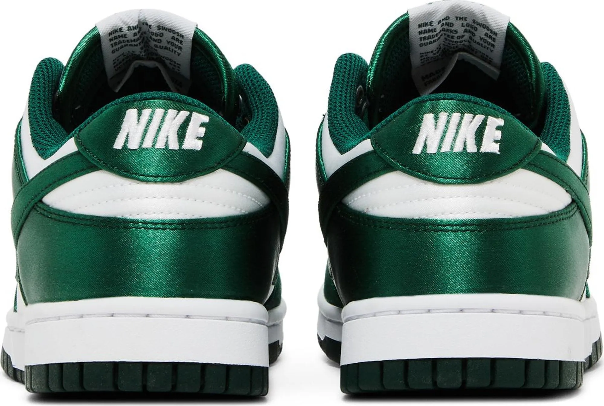 Nike Women's Dunk Low 'Michigan State Satin' Sneakers sold by Zulily product image thumbnail 4