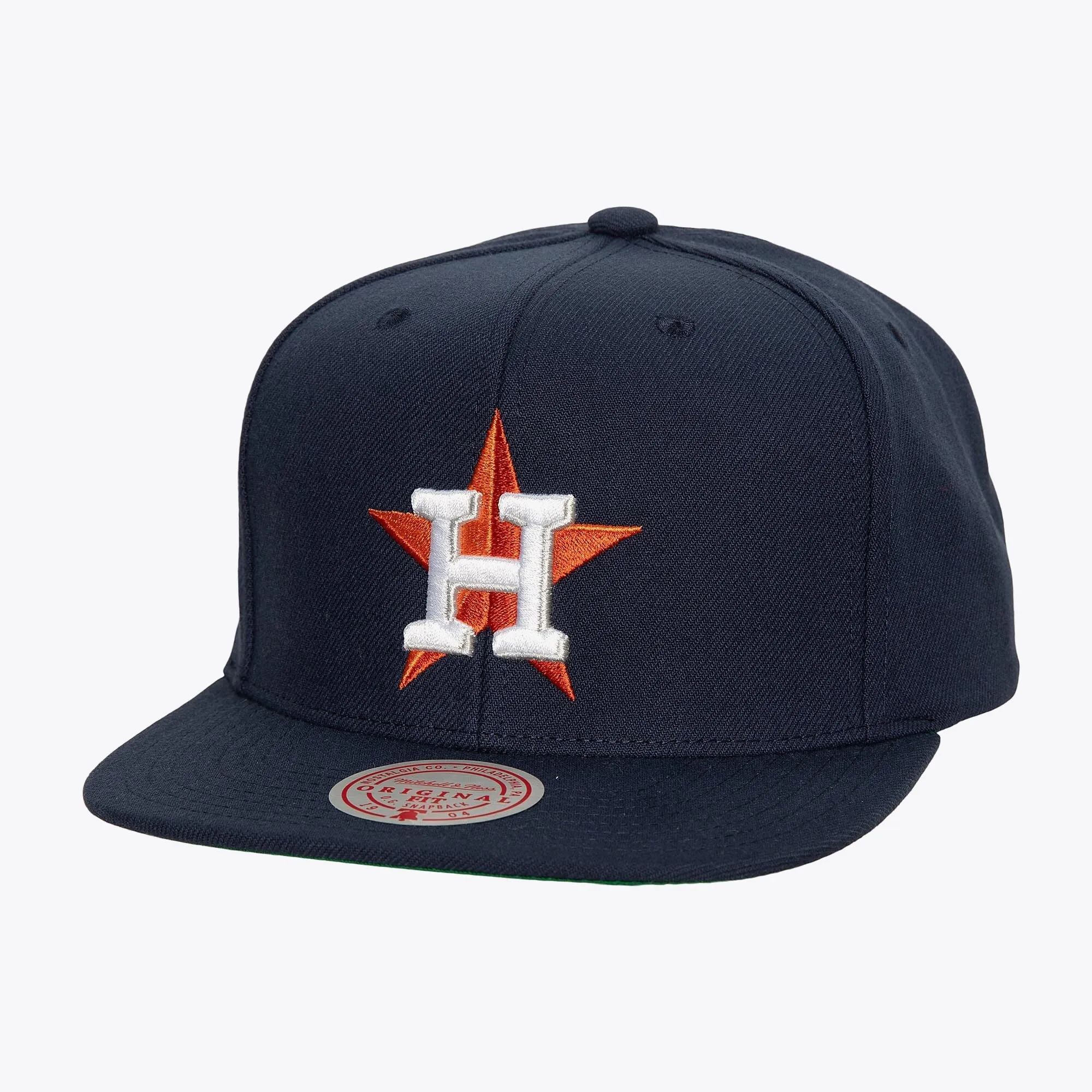Mitchell & Ness Men's MLB League Patch Snapback Astros Snapback Caps sold by Zulily