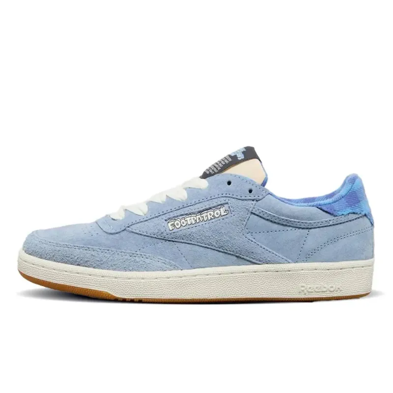 Reebok Men's Club C 85 Vintage X Footpatrol Blue Denim Sneakers sold by Zulily