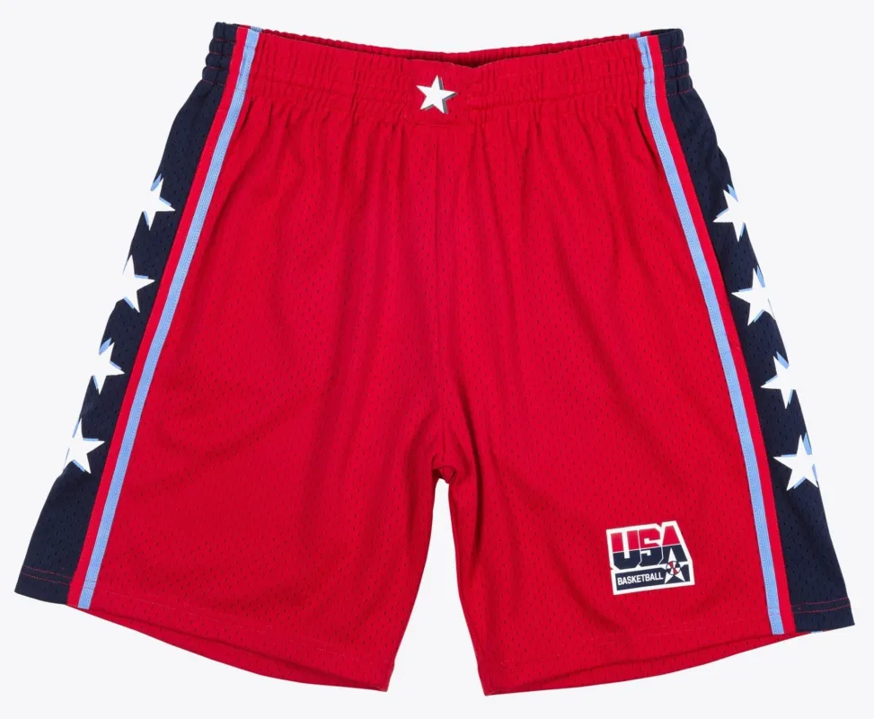 Mitchell & Ness Men's NBA Swingman Shorts Usa 96 made by Mitchell & Ness