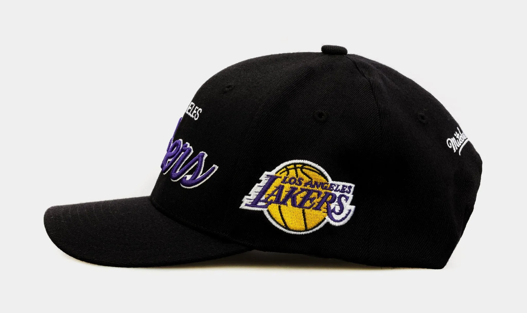 Mitchell & Ness Men's NBA Team Script 2.0 Stretch Snapback Lakers Snapback Caps sold by Zulily product image thumbnail 2
