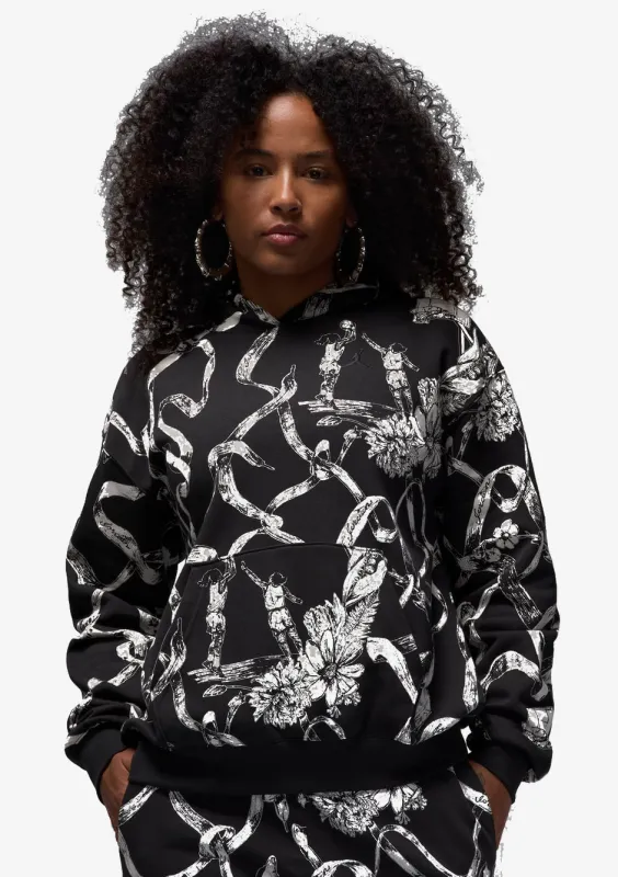 Air Jordan Women's Brooklyn Fleece Printed Pullover made by Jordan