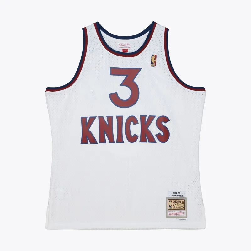 Mitchell & Ness Men's Hwc Jersey Knicks 2004 Stephon Marbury Jerseys sold by Zulily