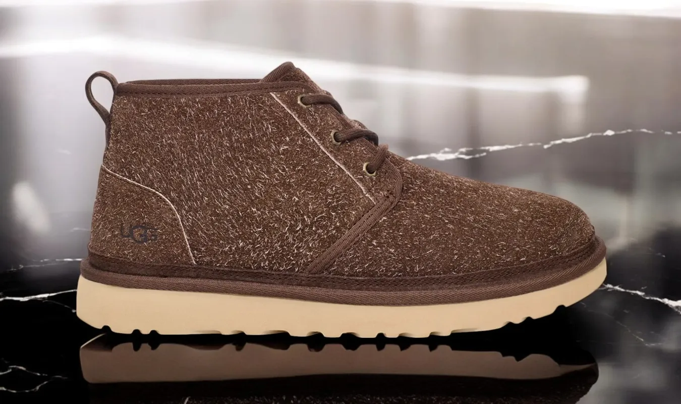 UGG Men's Neumel Shaggy Suede Sneakers made by UGG