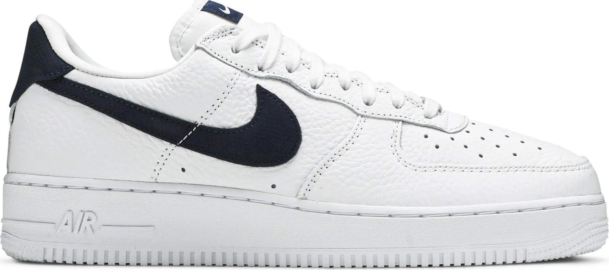 Nike Men's Air Force 1 Craft 'White Obsidian' Sneakers sold by Zulily