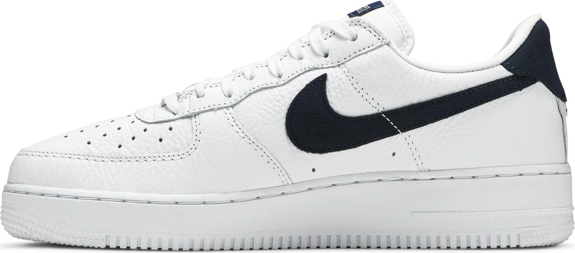 Nike Men's Air Force 1 Craft 'White Obsidian' Sneakers sold by Zulily product image thumbnail 3