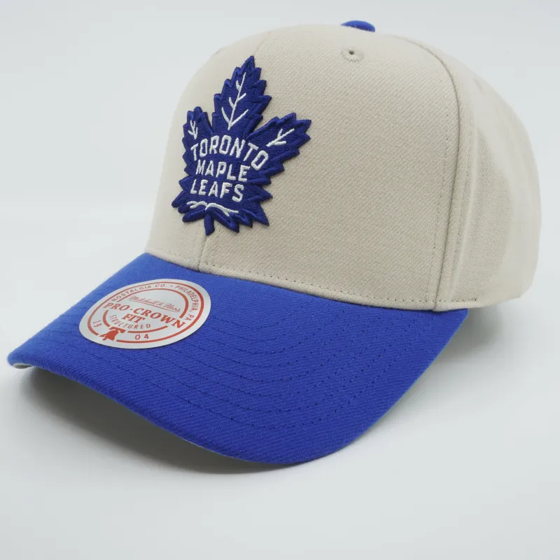 Mitchell & Ness Men's NHL Game On Pro Snapback Maple Leafs Snapback Caps made by Mitchell & Ness