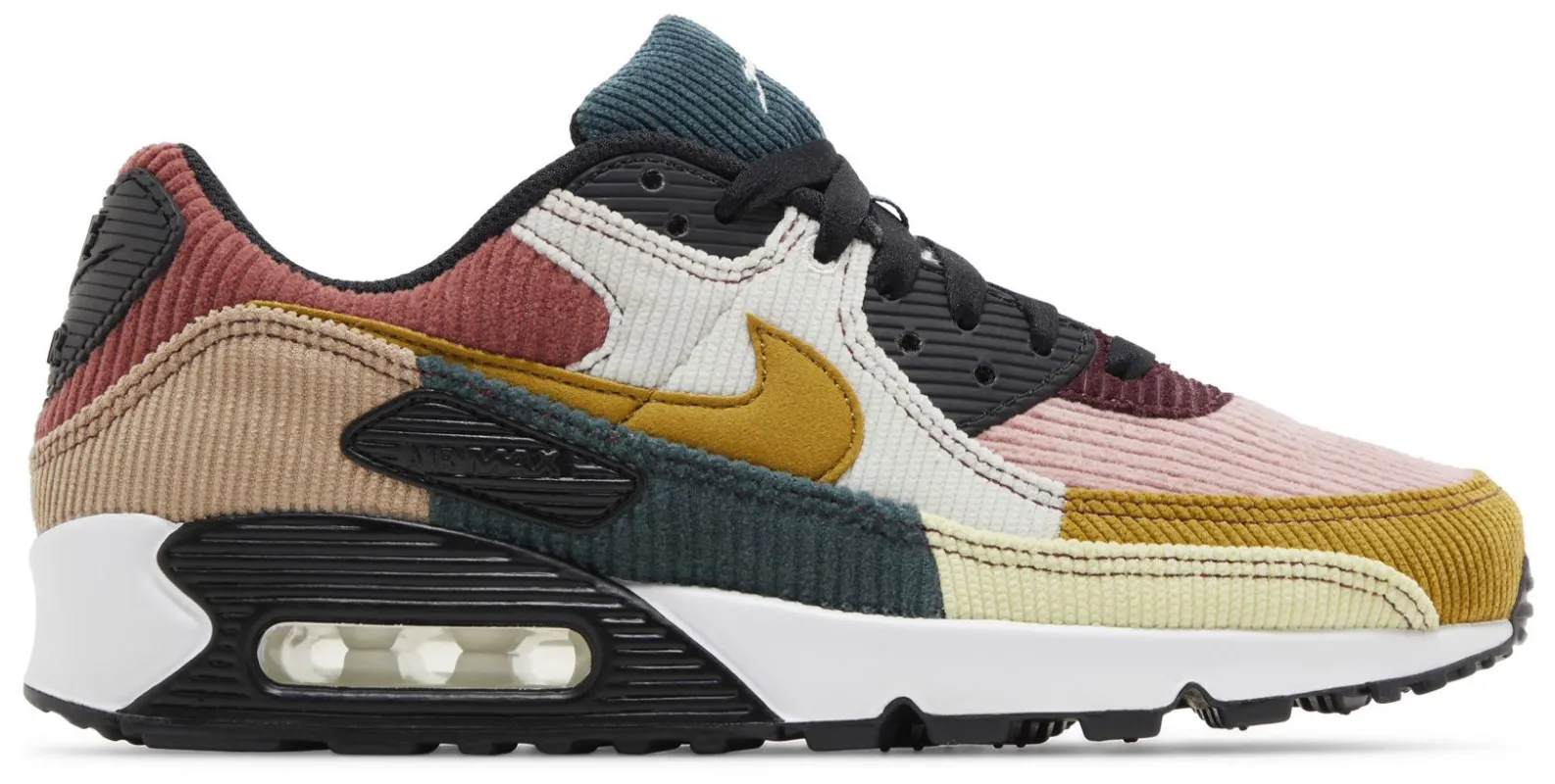 Nike Women's Air Max 90 'Multi-Corduroy' sold by Zulily