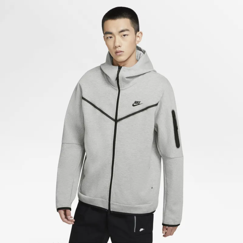 Nike Men's Sportswear Tech Fleece Full-Zip Hoodie Hoodies made by Nike