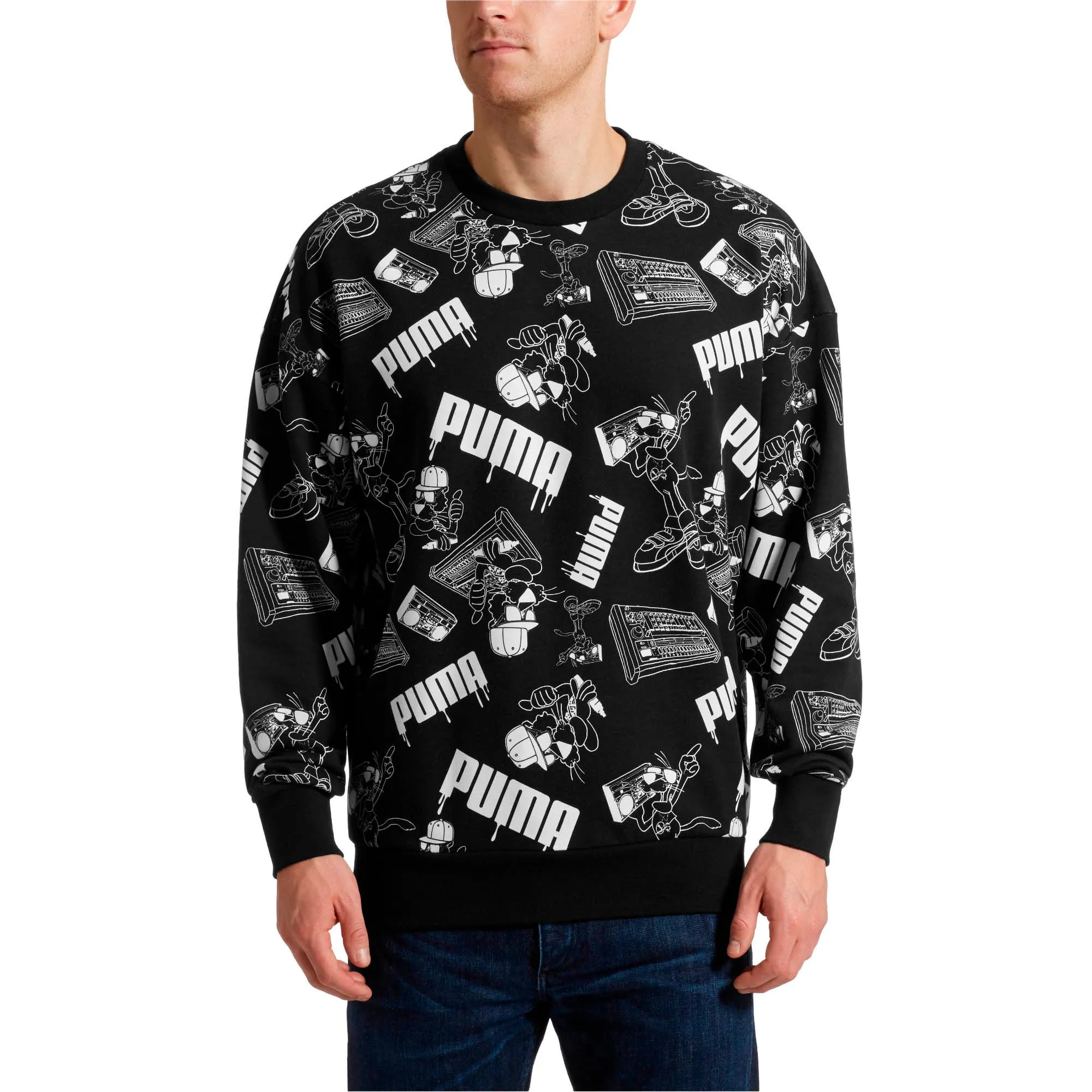 Puma Men's Super Crew Aop Sound sold by Zulily