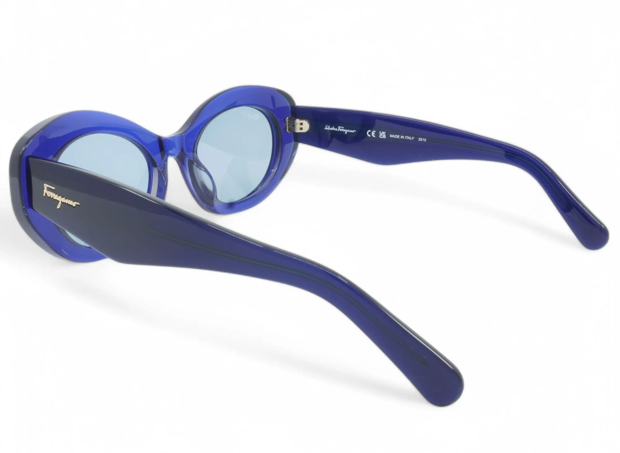 Salvatore Ferragamo Oval Sunglasses sold by Zulily product image thumbnail 4