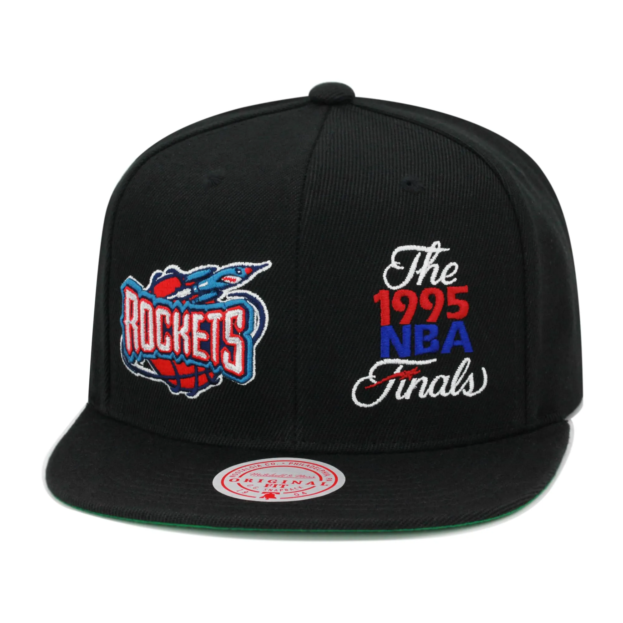 Mitchell & Ness Men's NBA Dual Whammy Snapback Hwc Rockets Snapback Caps sold by Zulily