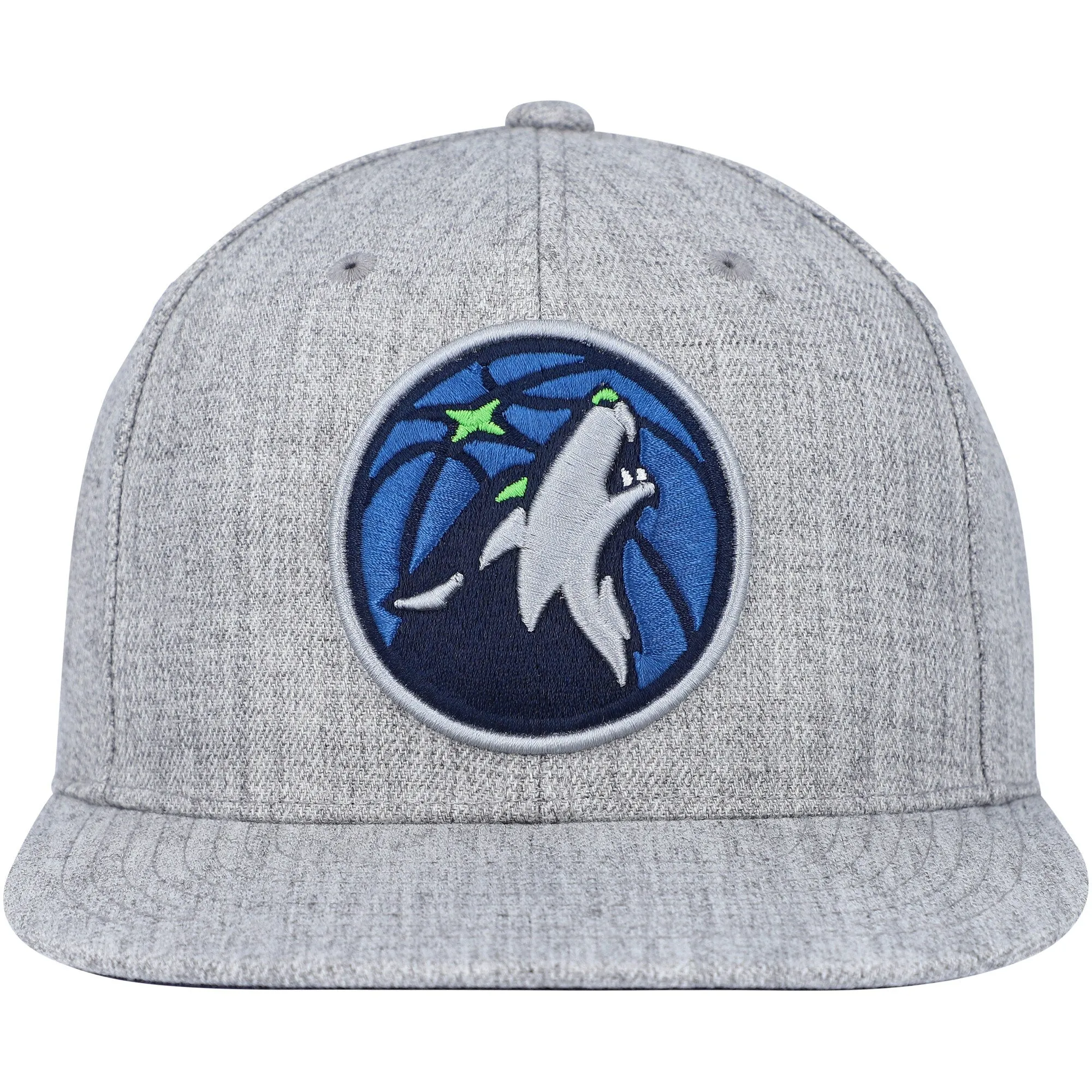 Mitchell & Ness Men's NBA Team Heather 2.0 Snapback Timberwolves Snapback Caps sold by Zulily product image thumbnail 2