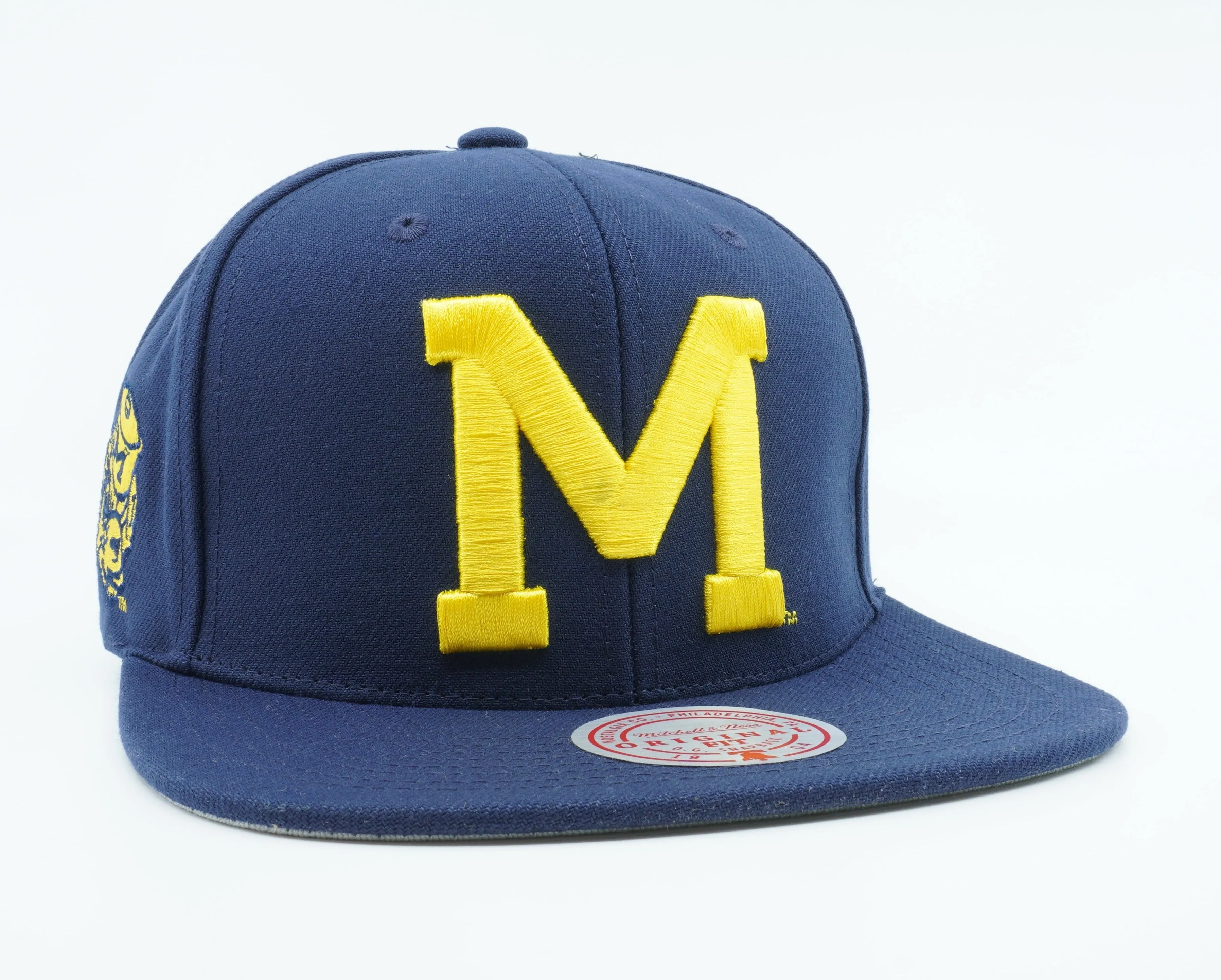 Mitchell & Ness Men's Ncaa Michigan Wolverines Core Side Snapback sold by Zulily product image thumbnail 3