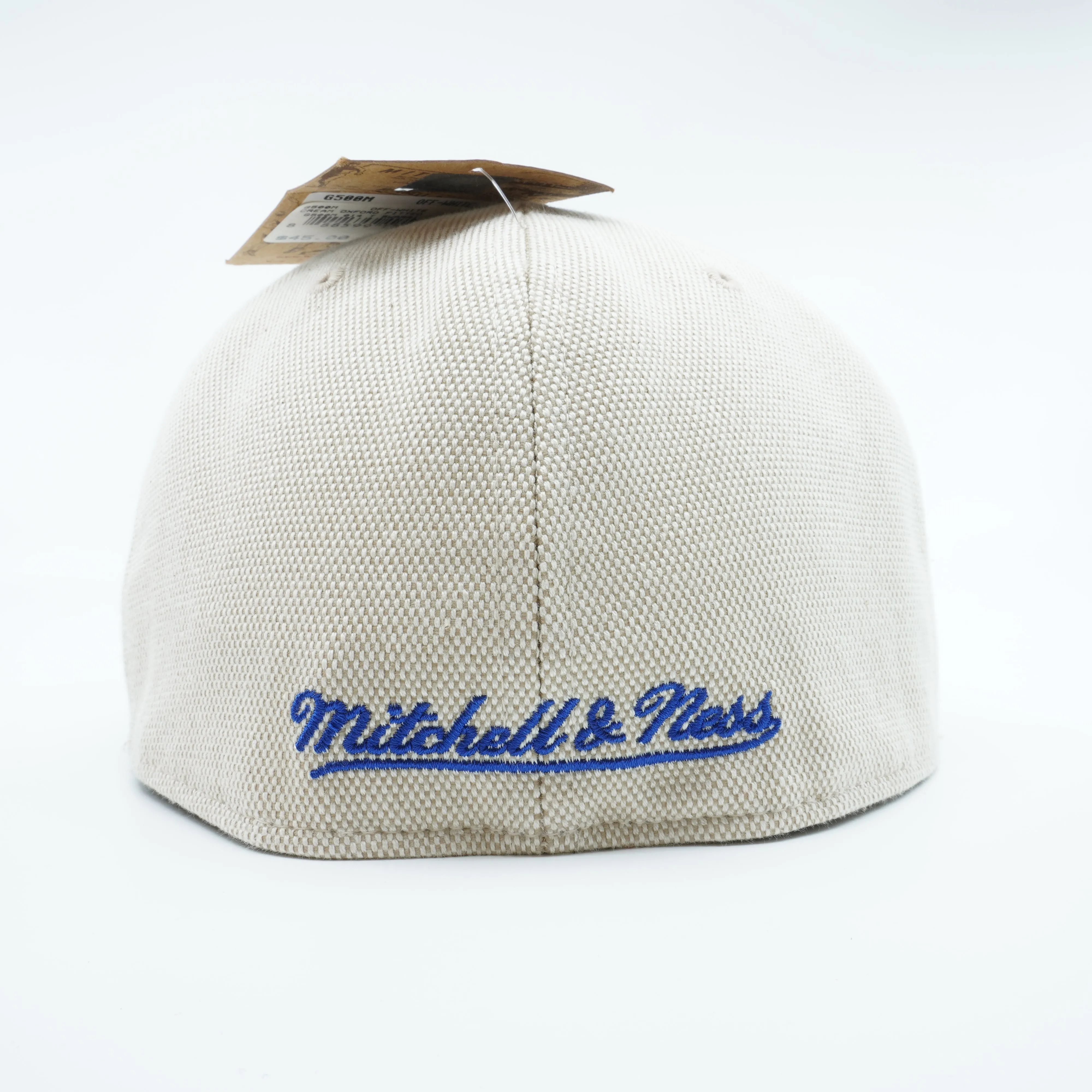 Mitchell & Ness Men's NBA Golden State Warriors Off White Cream Oxford Fitted Fitted Caps sold by Zulily product image thumbnail 4