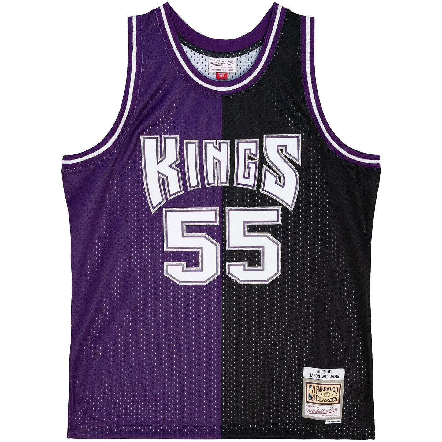 Mitchell & Ness NBA Split Swingman Jersey Sacramento Kings 2000 Jason Williams Jerseys sold by Zulily product image thumbnail 2