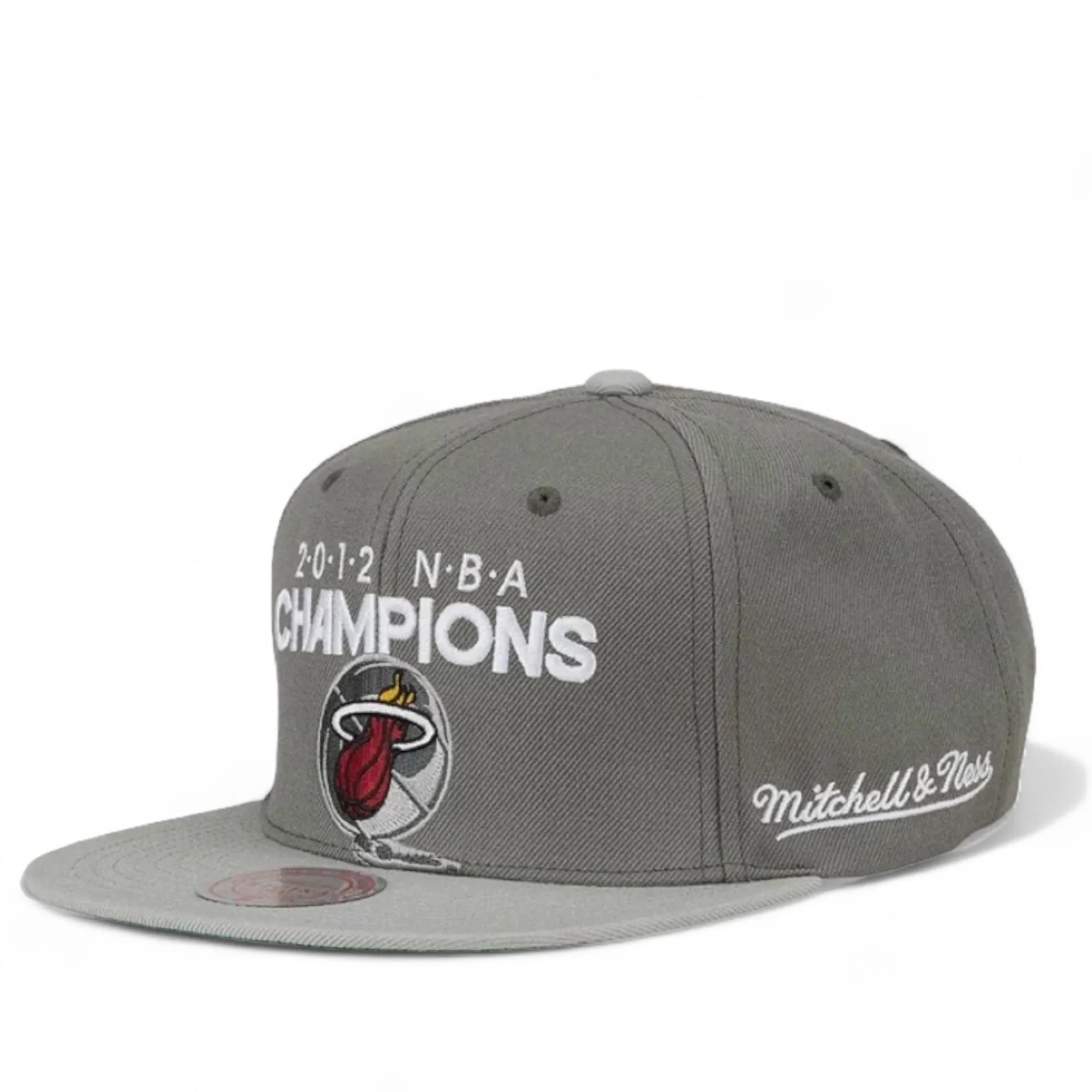 Mitchell & Ness Men's NBA 2012 Champs Snapback Hwc Heat Snapback Caps sold by Zulily