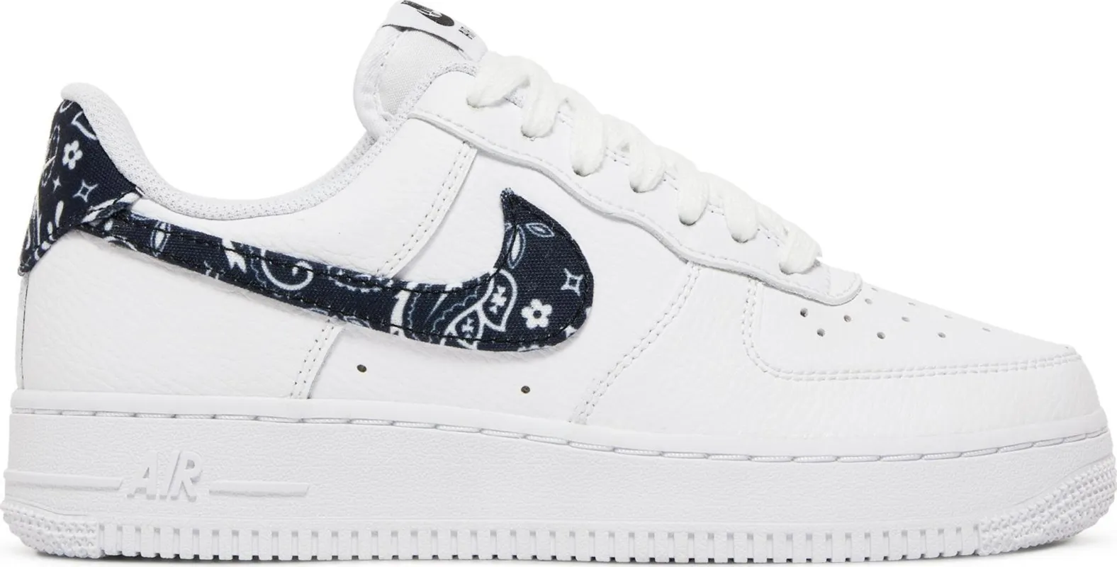 Nike Women's Air Force 1 Low '07 Essential W 'White Black Paisley' Sneakers sold by Zulily