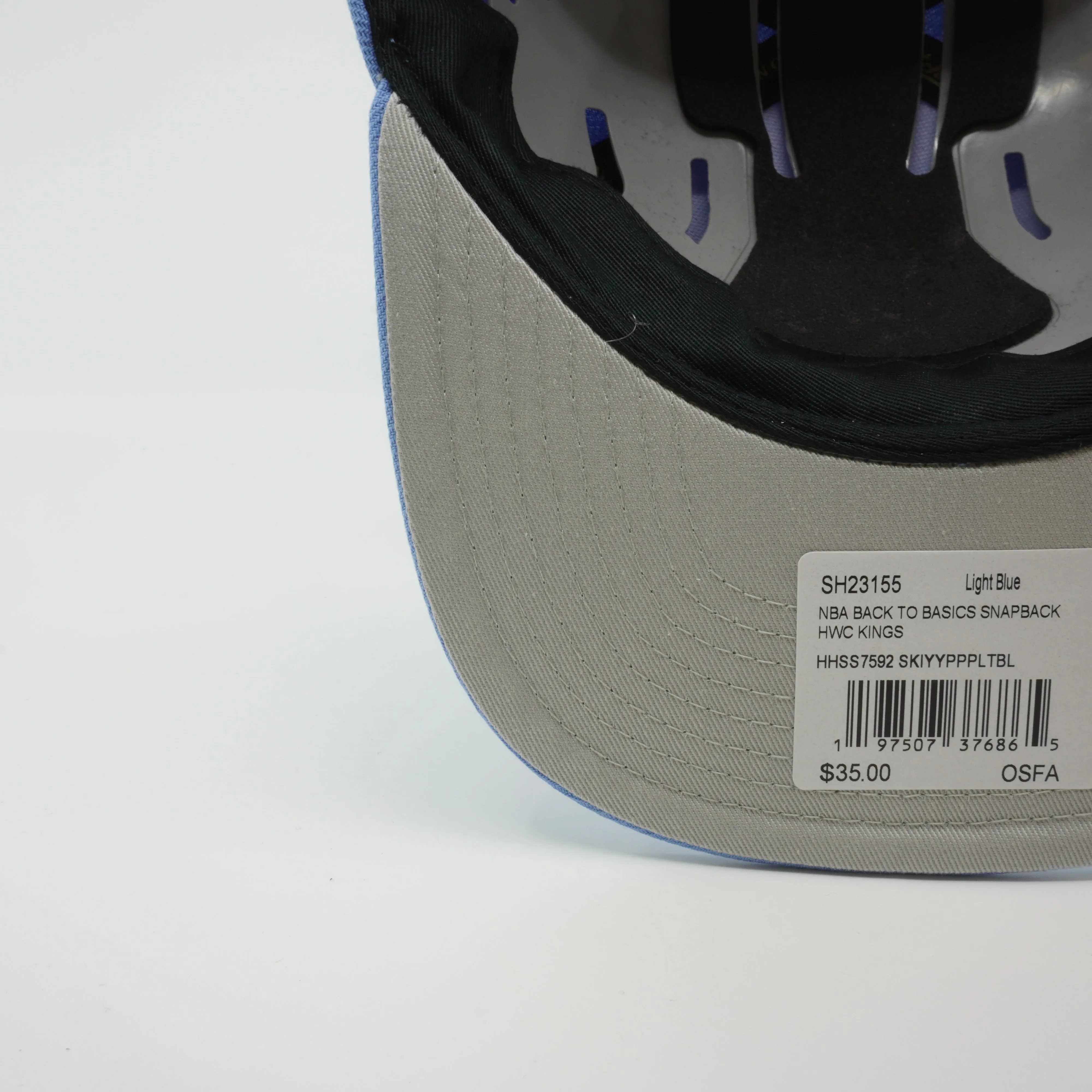 Mitchell & Ness Men's NBA Back To Basics Snapback Hwc Kings Snapback Caps sold by Zulily product image thumbnail 5