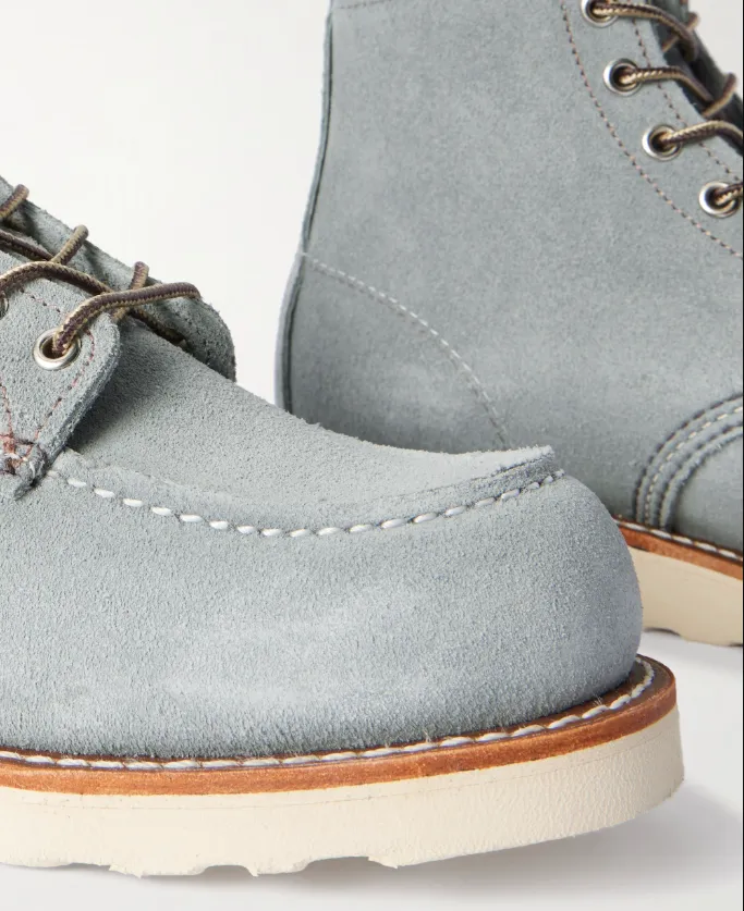 Red Wing Shoes Men's Red Wing 6-Inch Boot In Dusty Blue Abilene Leather sold by Zulily product image thumbnail 3