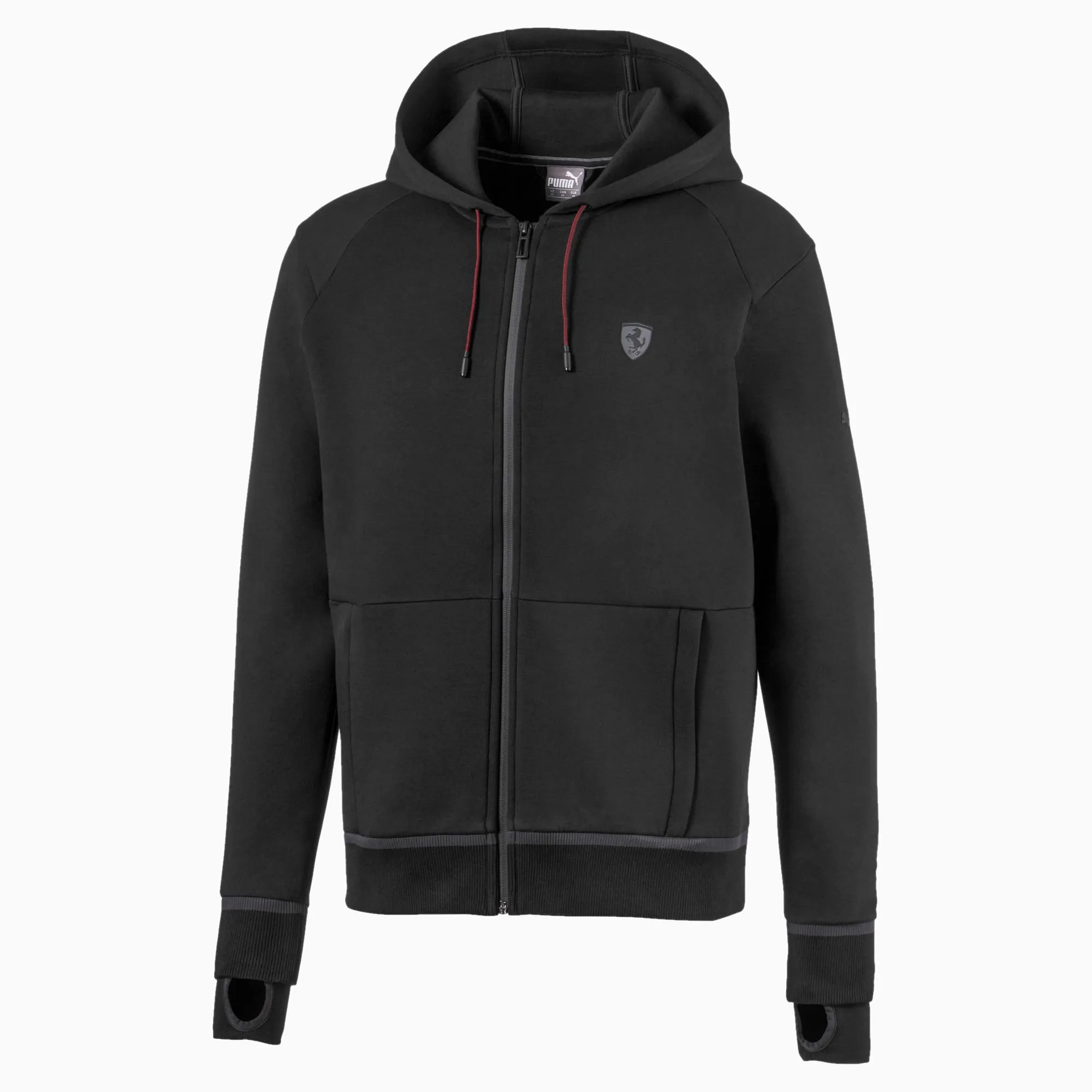 Puma Men's Ferrari Hooded Sweat Jacket Jackets sold by Zulily product image thumbnail 2