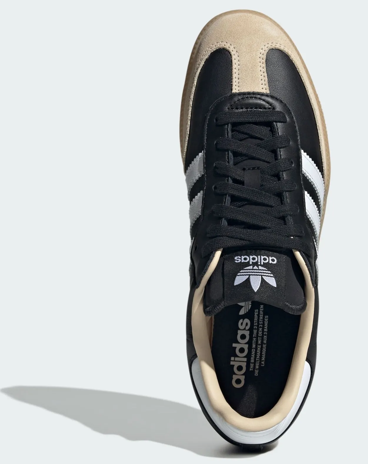 adidas Men's Samba Og 'Core Black Cloud White Gum' Sneakers sold by Zulily product image thumbnail 5