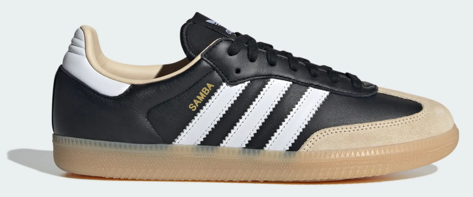 adidas Men's Samba Og 'Core Black Cloud White Gum' Sneakers made by Adidas