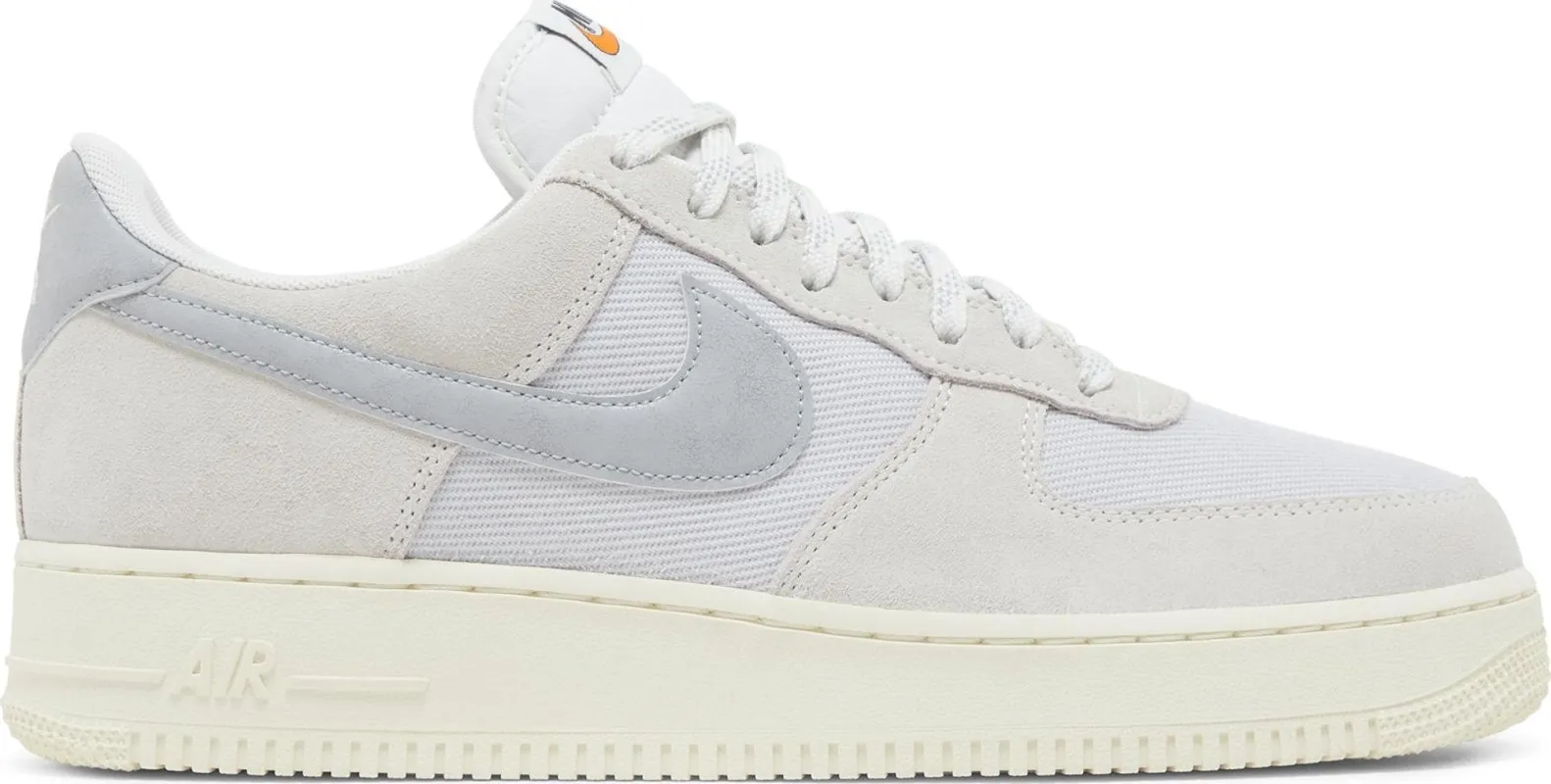 Nike Men's Air Force 1 Low '07 Lv8 Vintage 'Certified Fresh Photon Dust Sail' Sneakers sold by Zulily