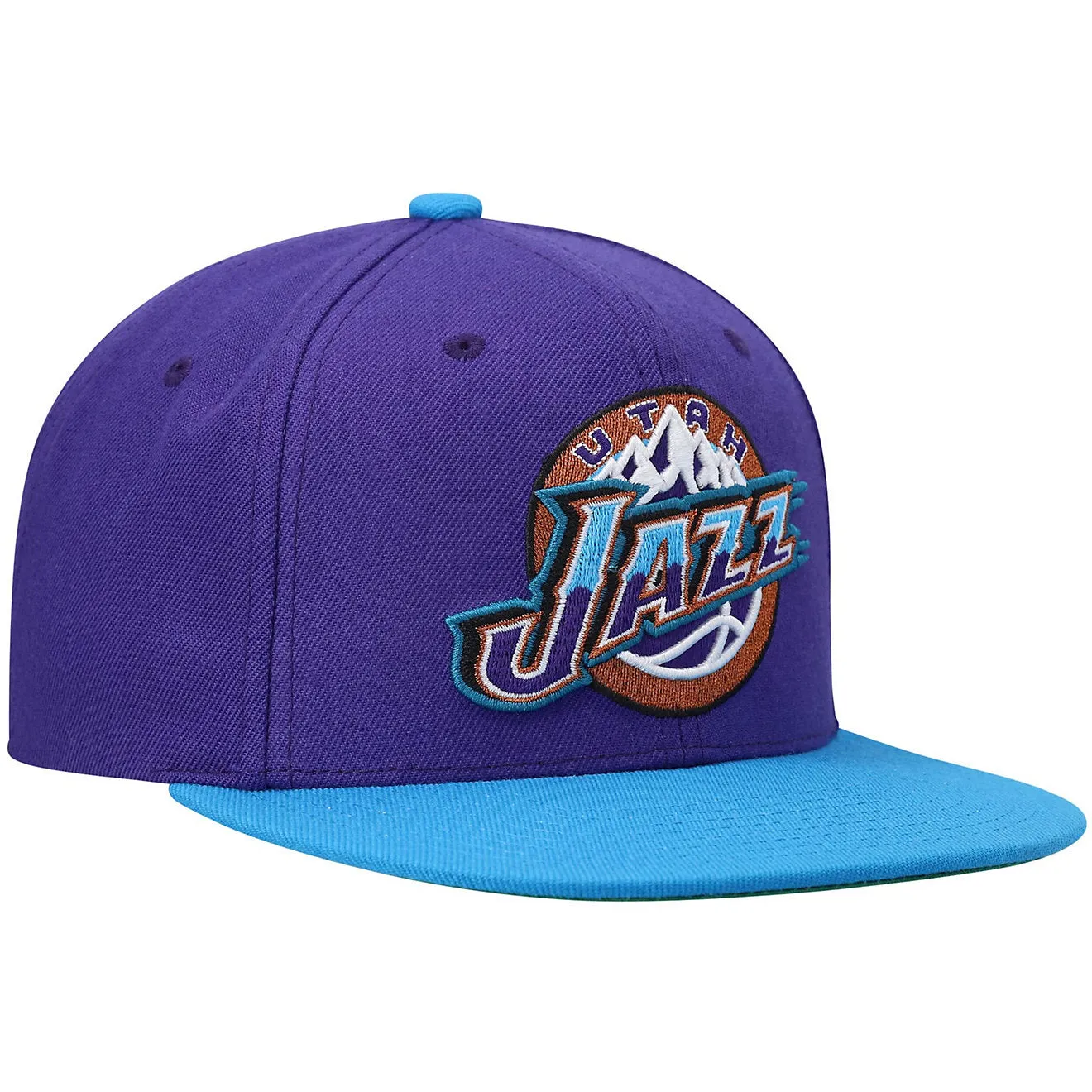 Mitchell & Ness Men's NBA Team 2 Tone 2.0 Snapback Hwc Jazz Snapback Caps sold by Zulily product image thumbnail 3