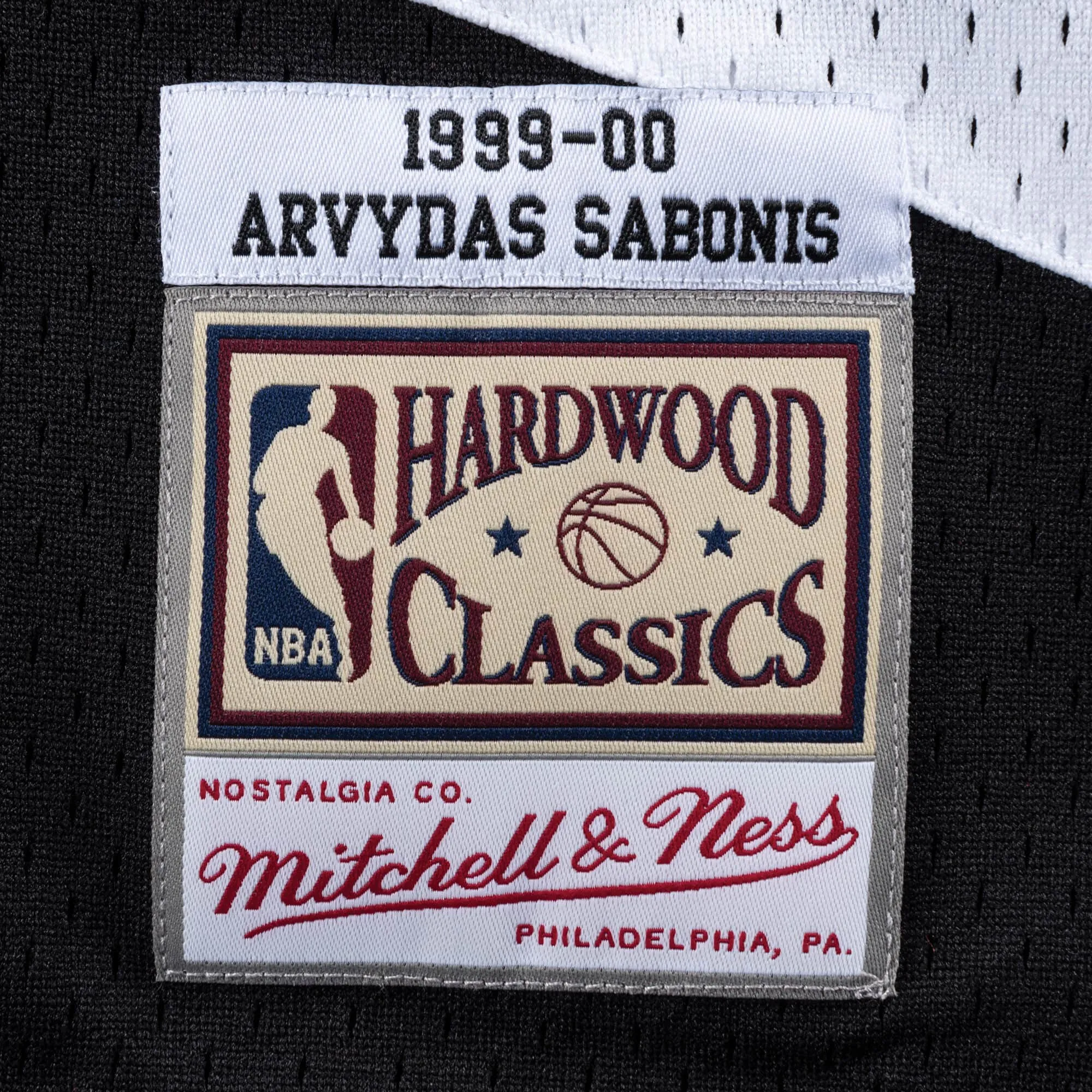 Mitchell & Ness NBA Swingman Road Jersey Trail Blazers 99 Arvydas Sabonis sold by Zulily product image thumbnail 3