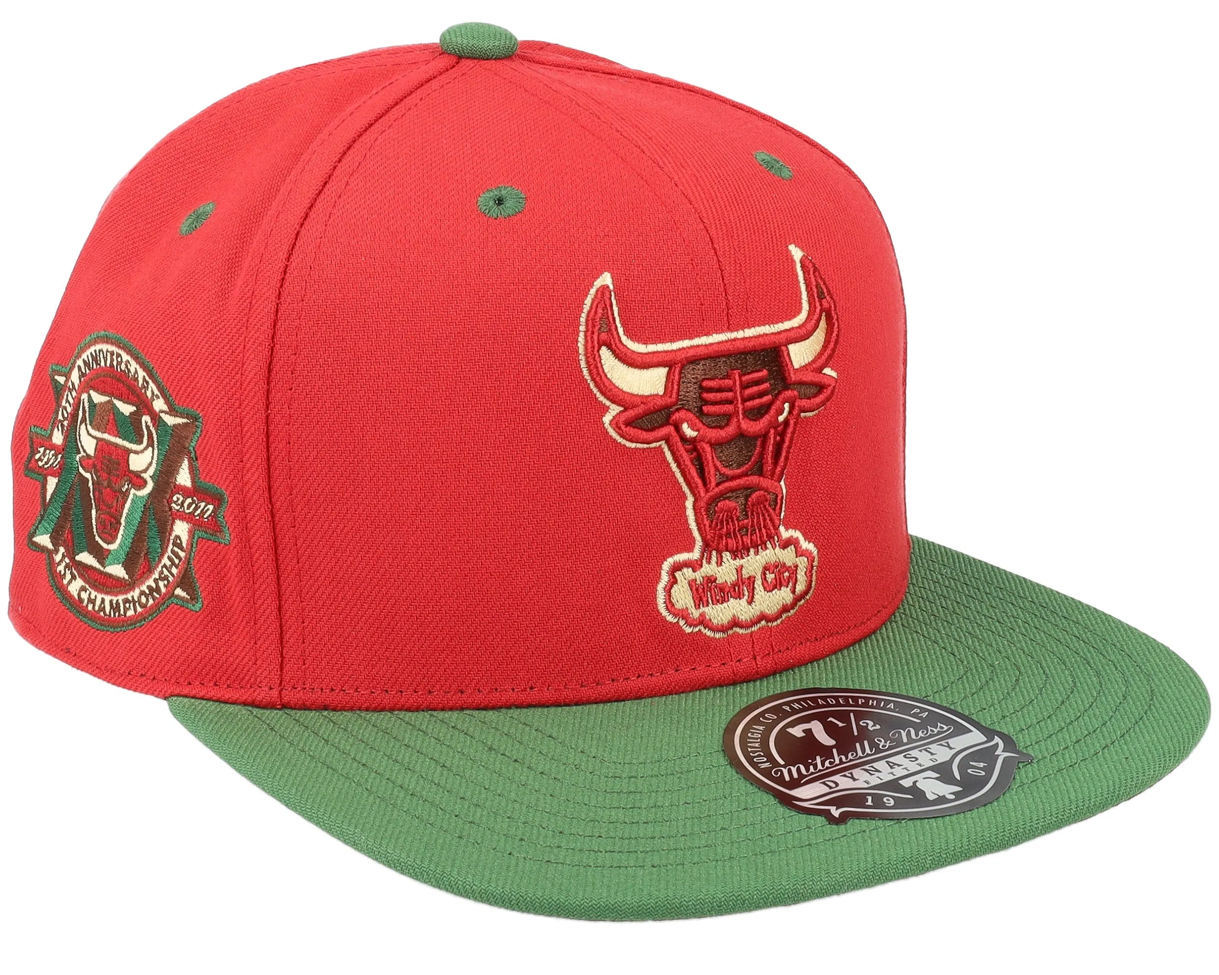 Mitchell & Ness Men's NBA Chicaco Bulls Nightmare Fitted Fitted Caps sold by Zulily product image thumbnail 2