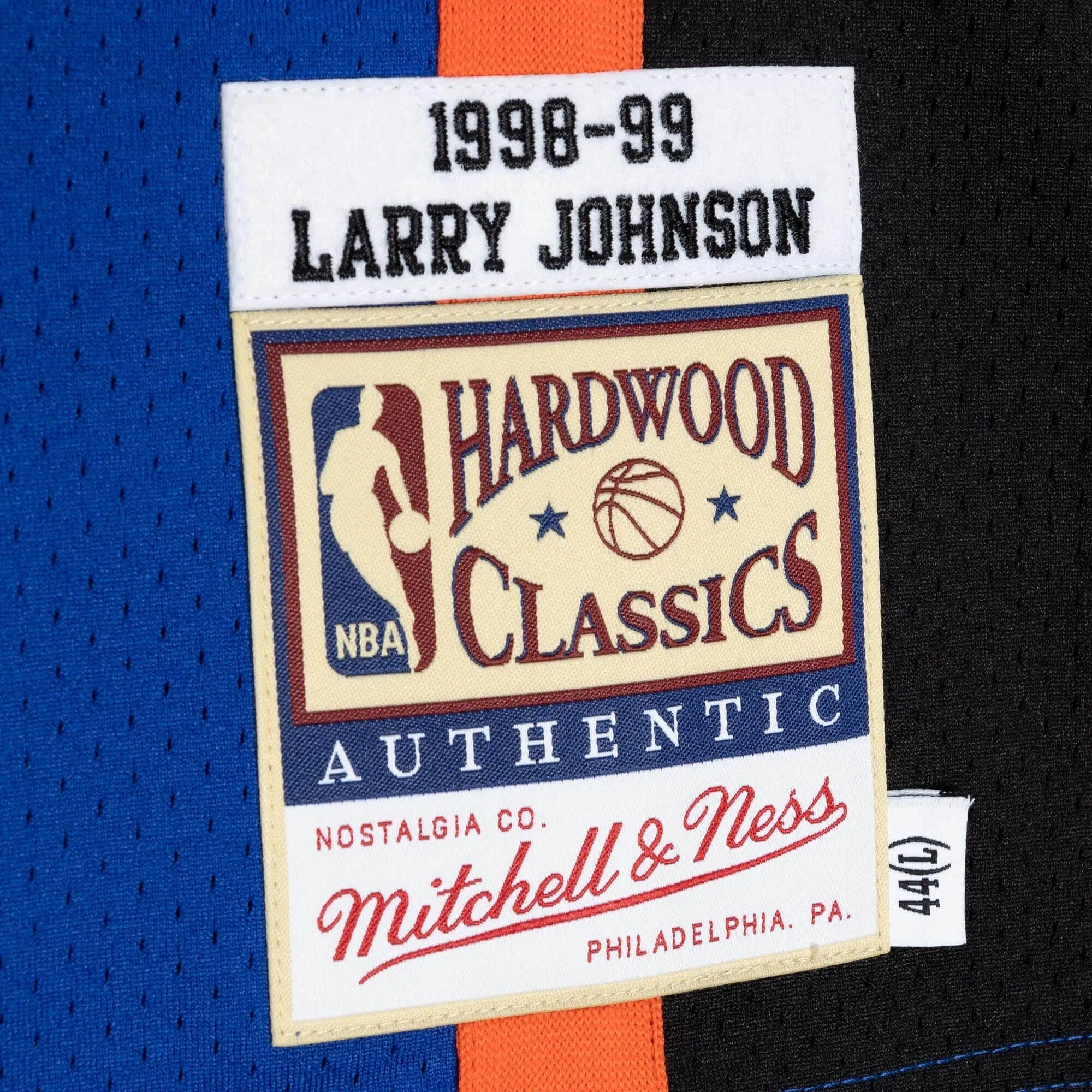 Mitchell & Ness NBA Authentic Jersey Ny Knicks 98 Larry Johnson Jerseys sold by Zulily product image thumbnail 4