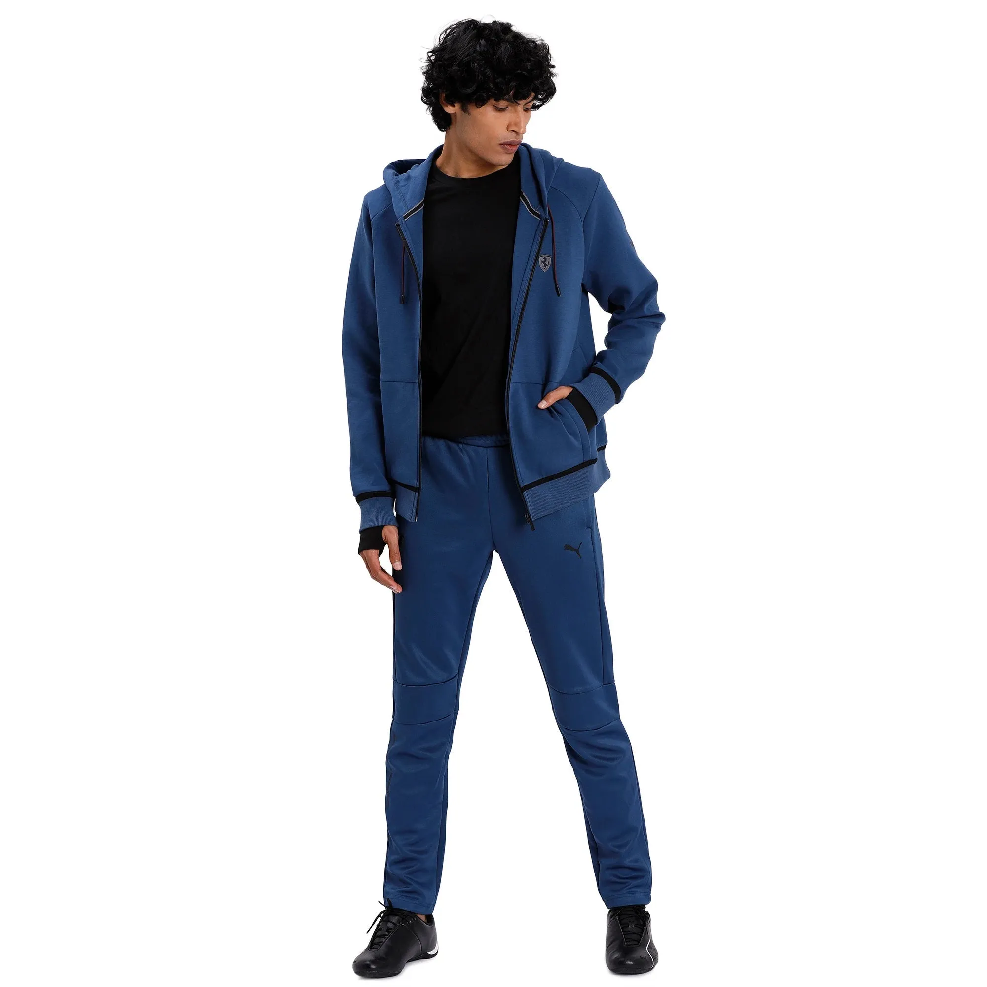 Puma Men's Ferrari Hooded Sweat Jacket Jackets sold by Zulily product image thumbnail 3