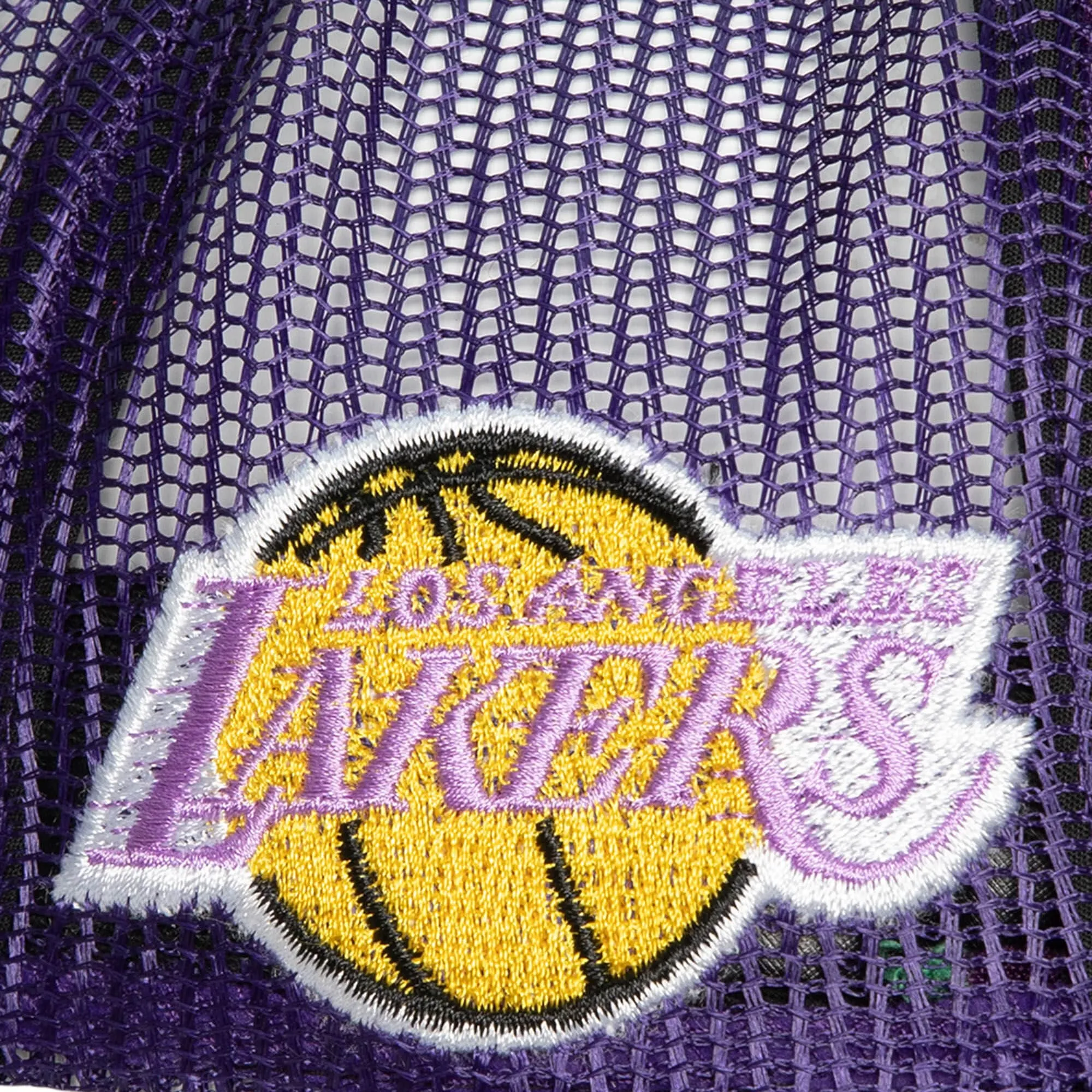 Mitchell & Ness Men's NBA Logo Remix Trucker Snapback Hwc Lakers Snapback Caps sold by Zulily product image thumbnail 3