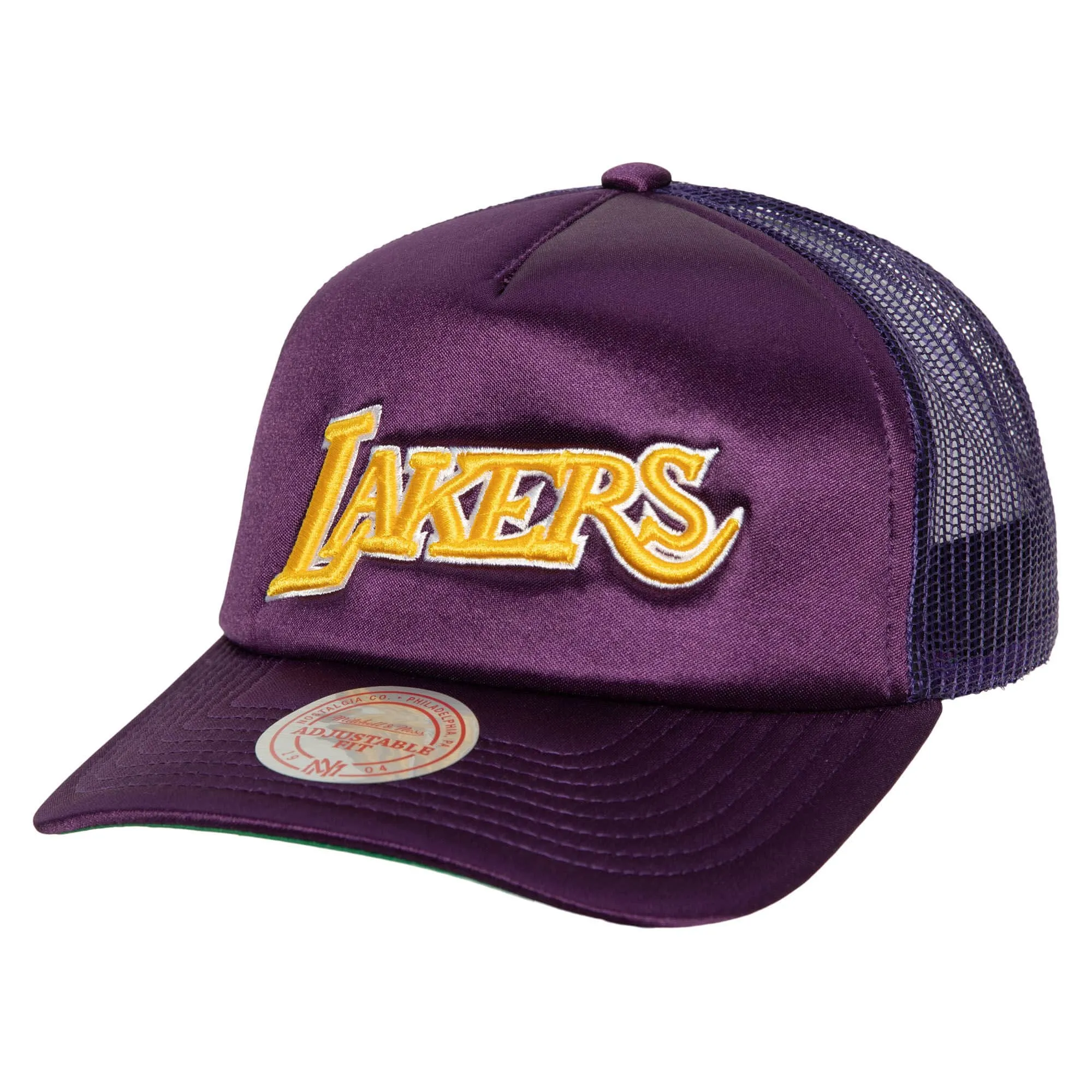 Mitchell & Ness Men's NBA Logo Remix Trucker Snapback Hwc Lakers Snapback Caps sold by Zulily