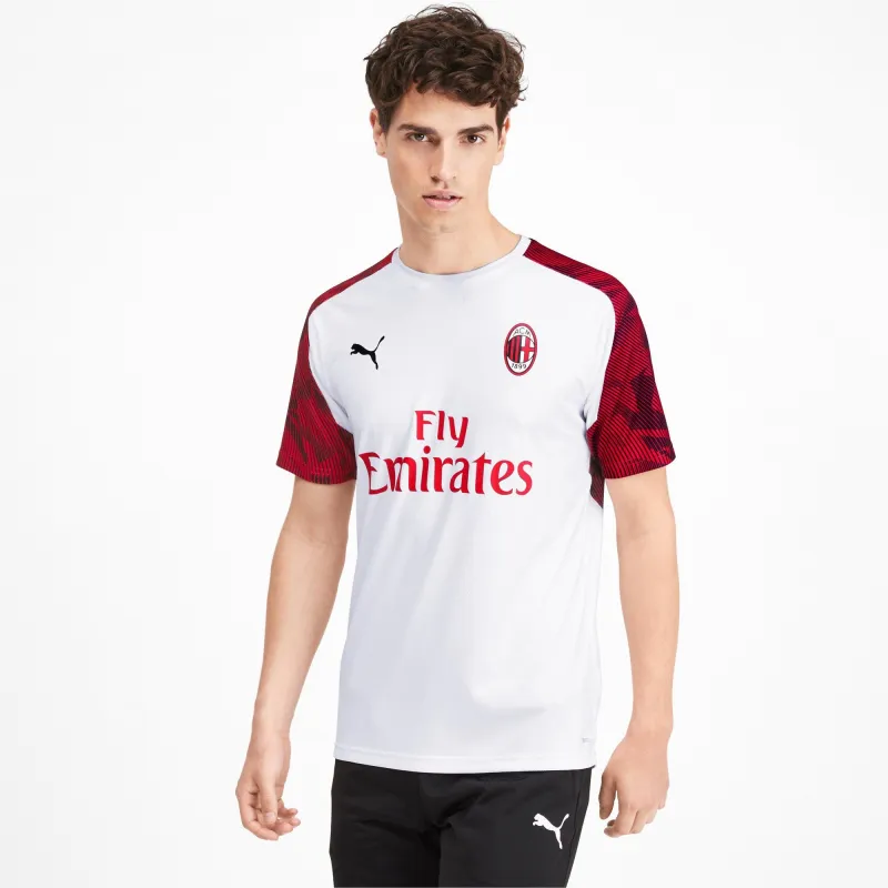 Puma Men's Ac Milan Training Jersey Short Sleeve made by Puma