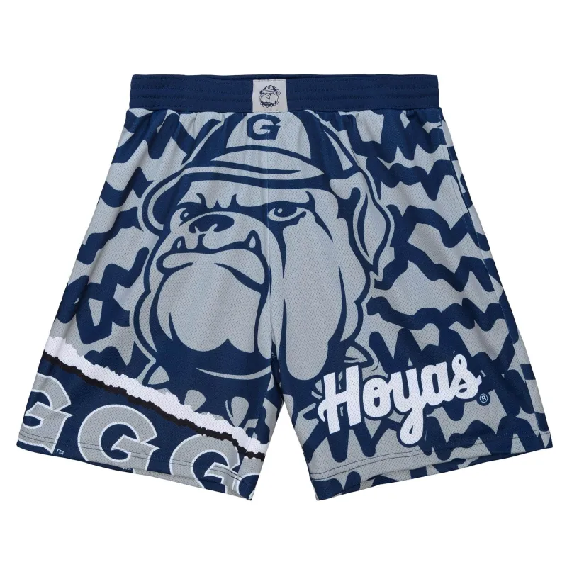 Mitchell & Ness Ncaa Jumbotron 2.0 Sublimated Shorts Georgetown Hoyas Shorts sold by Zulily