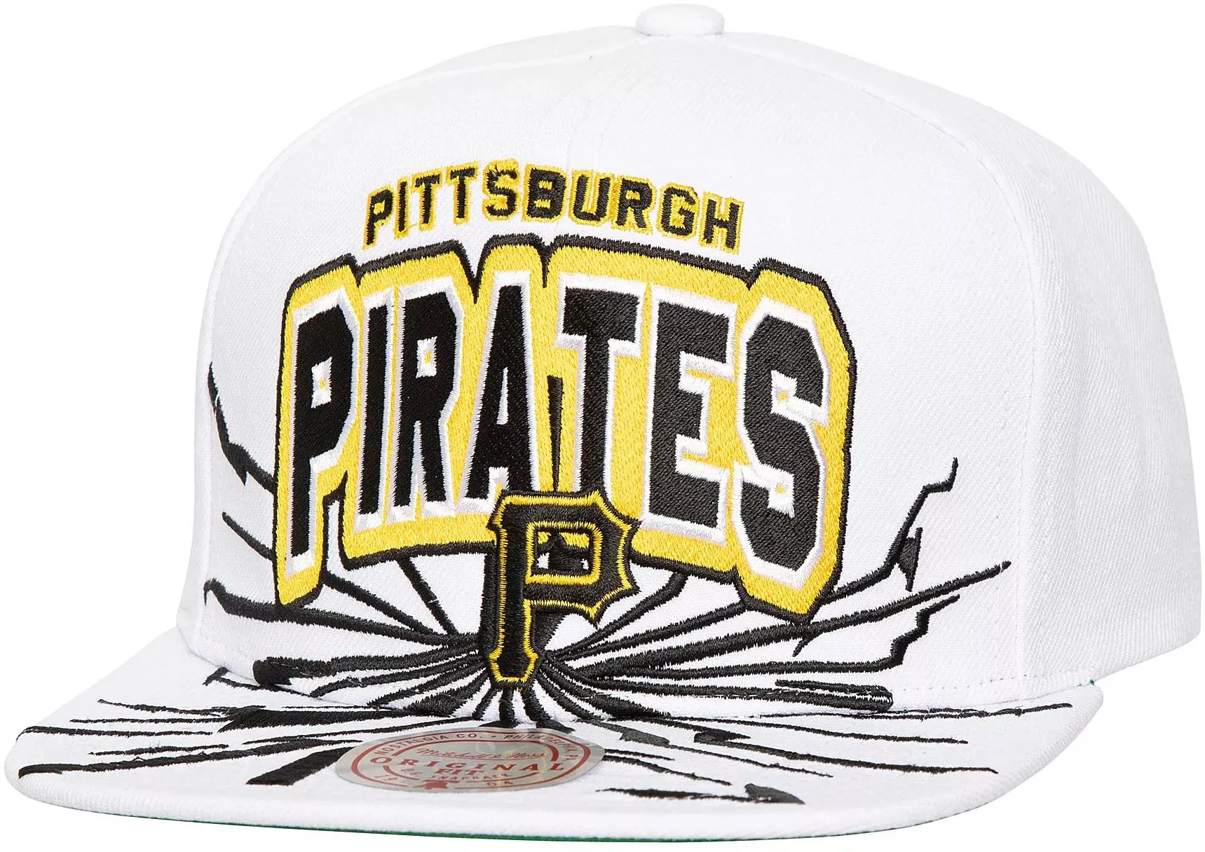 Mitchell & Ness Men's MLB Aftershock Snapback Pirates Snapback Caps sold by Zulily