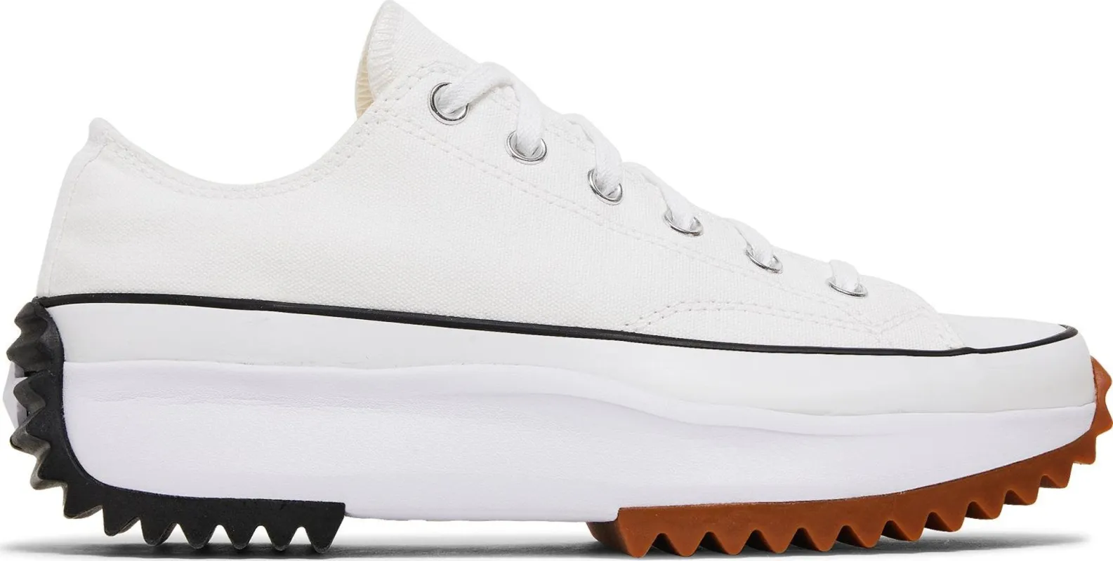 Converse Men's Run Star Hike Ox 'White Black Gum' Sneakers made by Converse